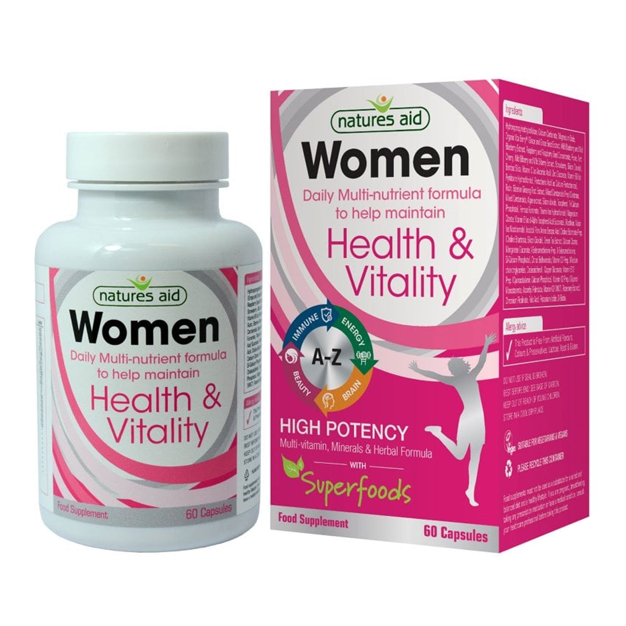 Natures Aid Women's Multivitamin & Minerals