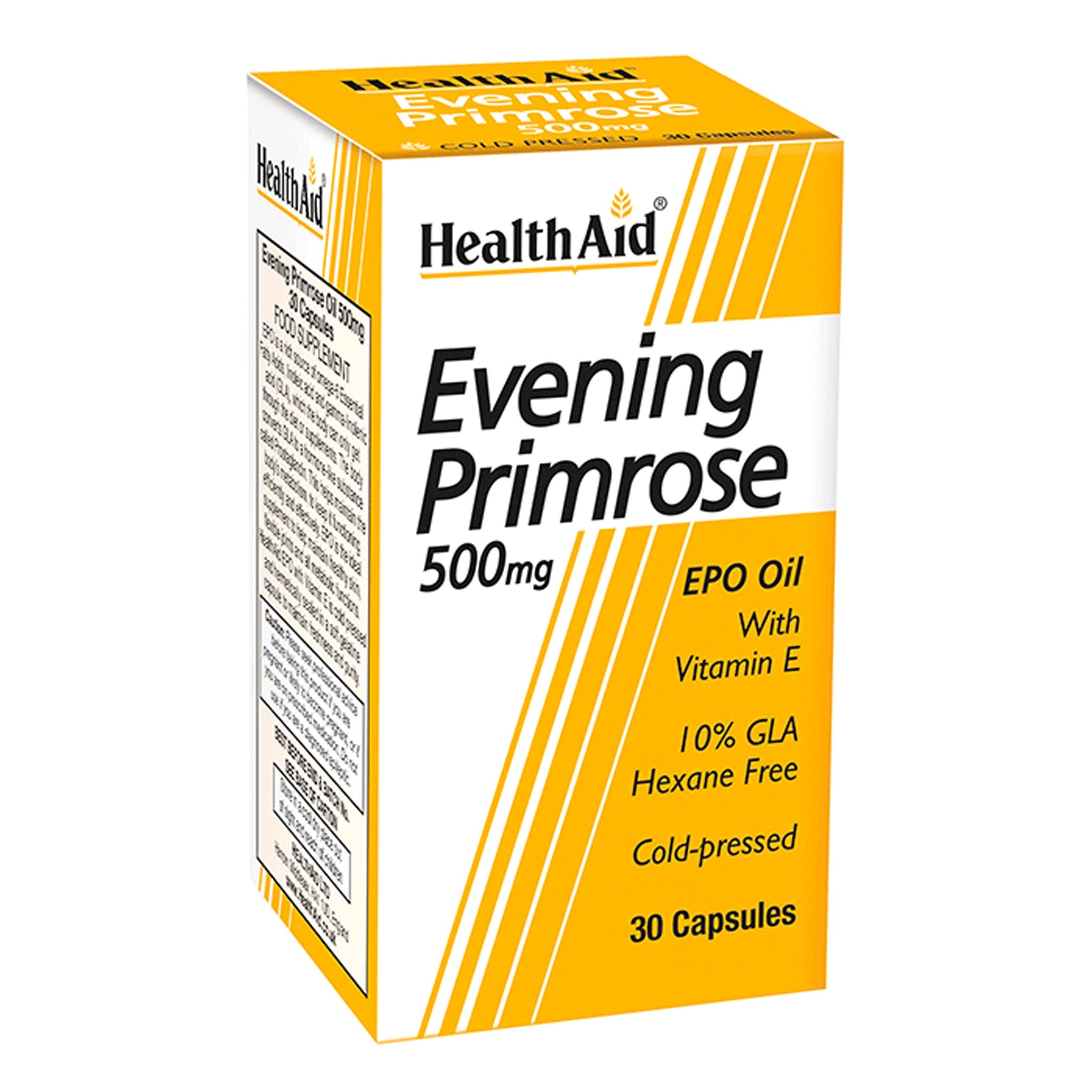 Health Aid Evening Primrose Oil With Vitamin E 30 Capsules