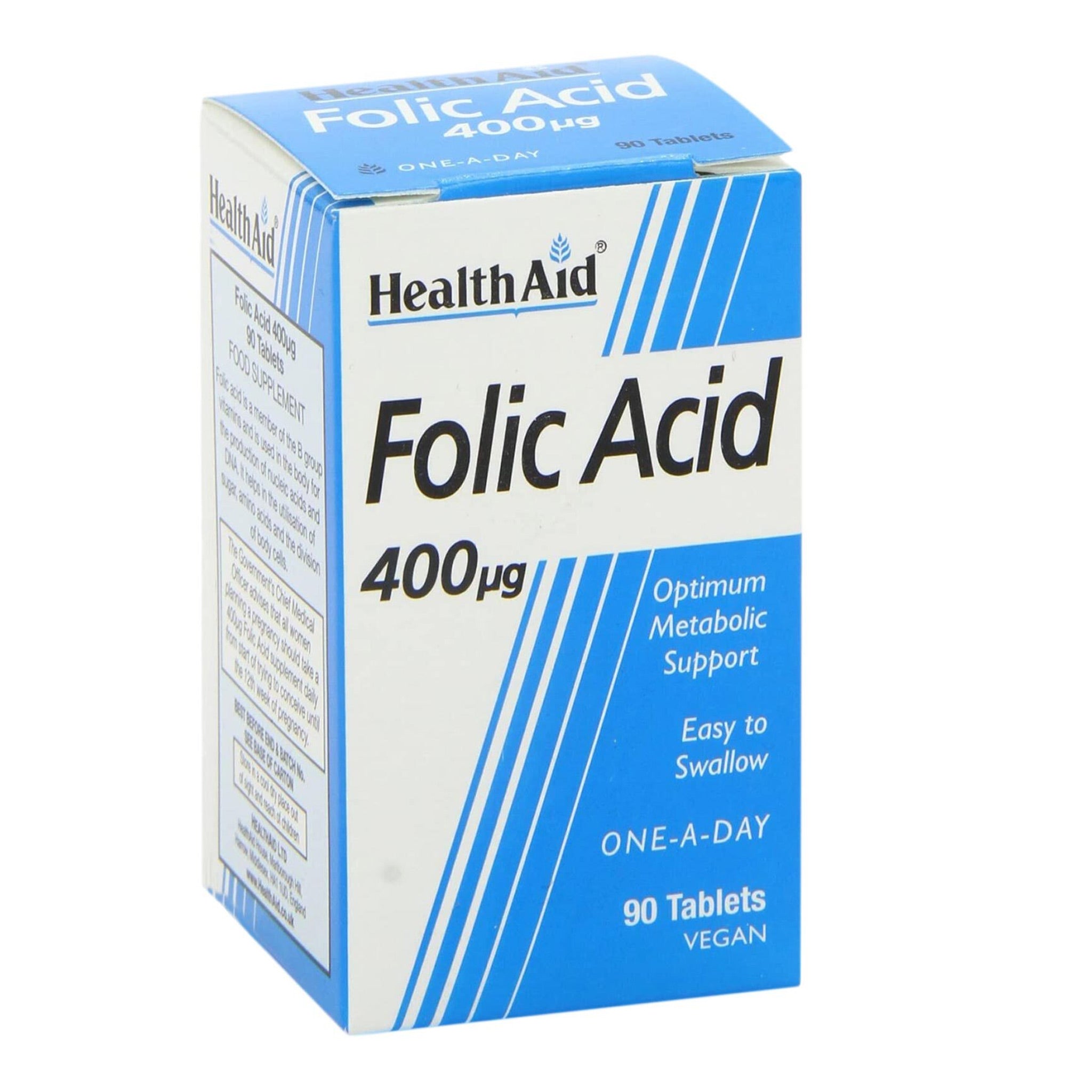 Health Aid Folic Acid 400 mg