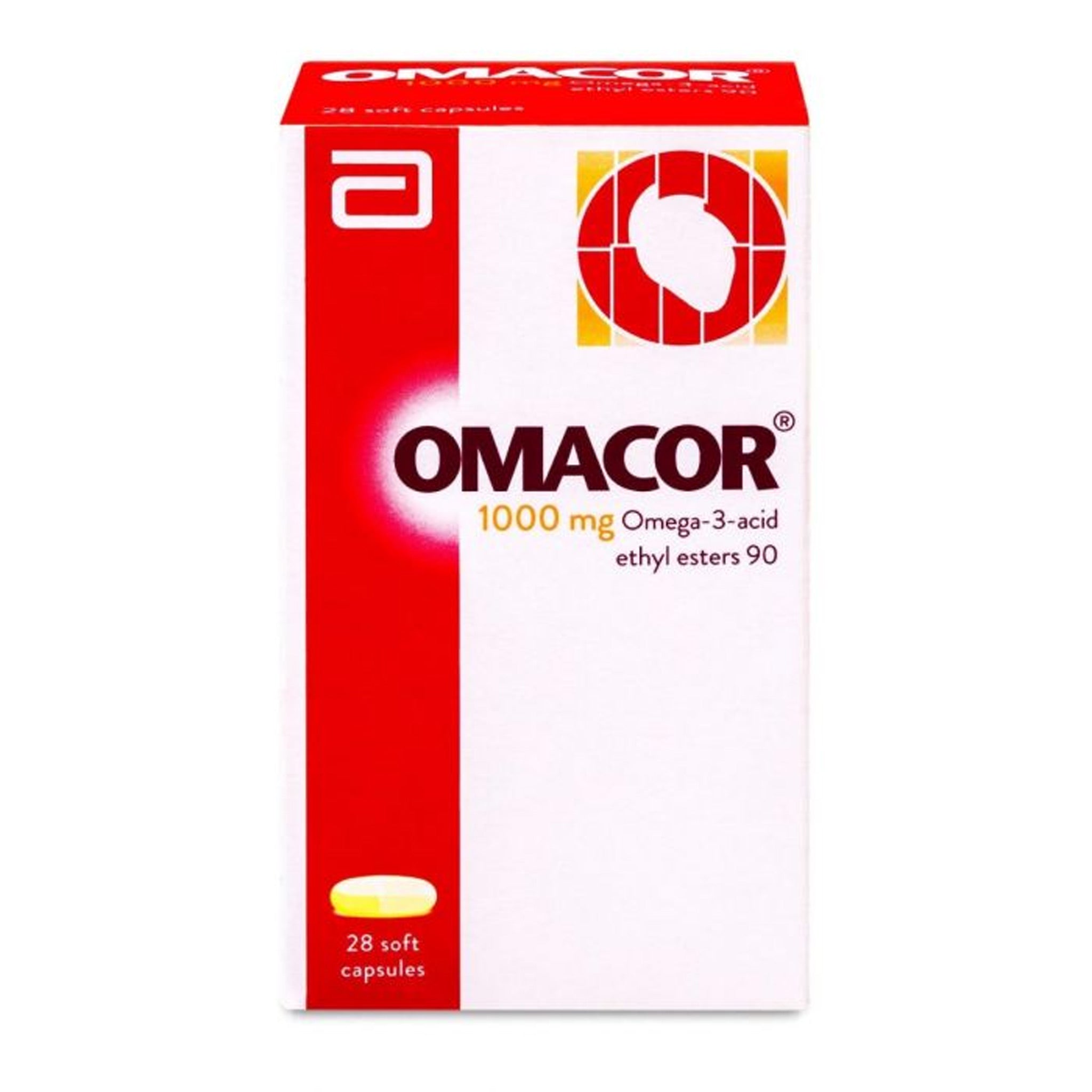 Omacor Omega 3 1000Mg Soft Capsule 28'S