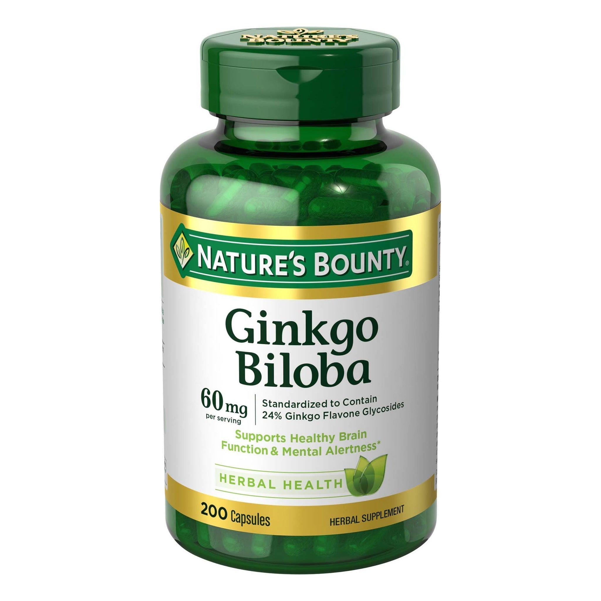 Natures Bounty Ginkgo Biloba 60 mg