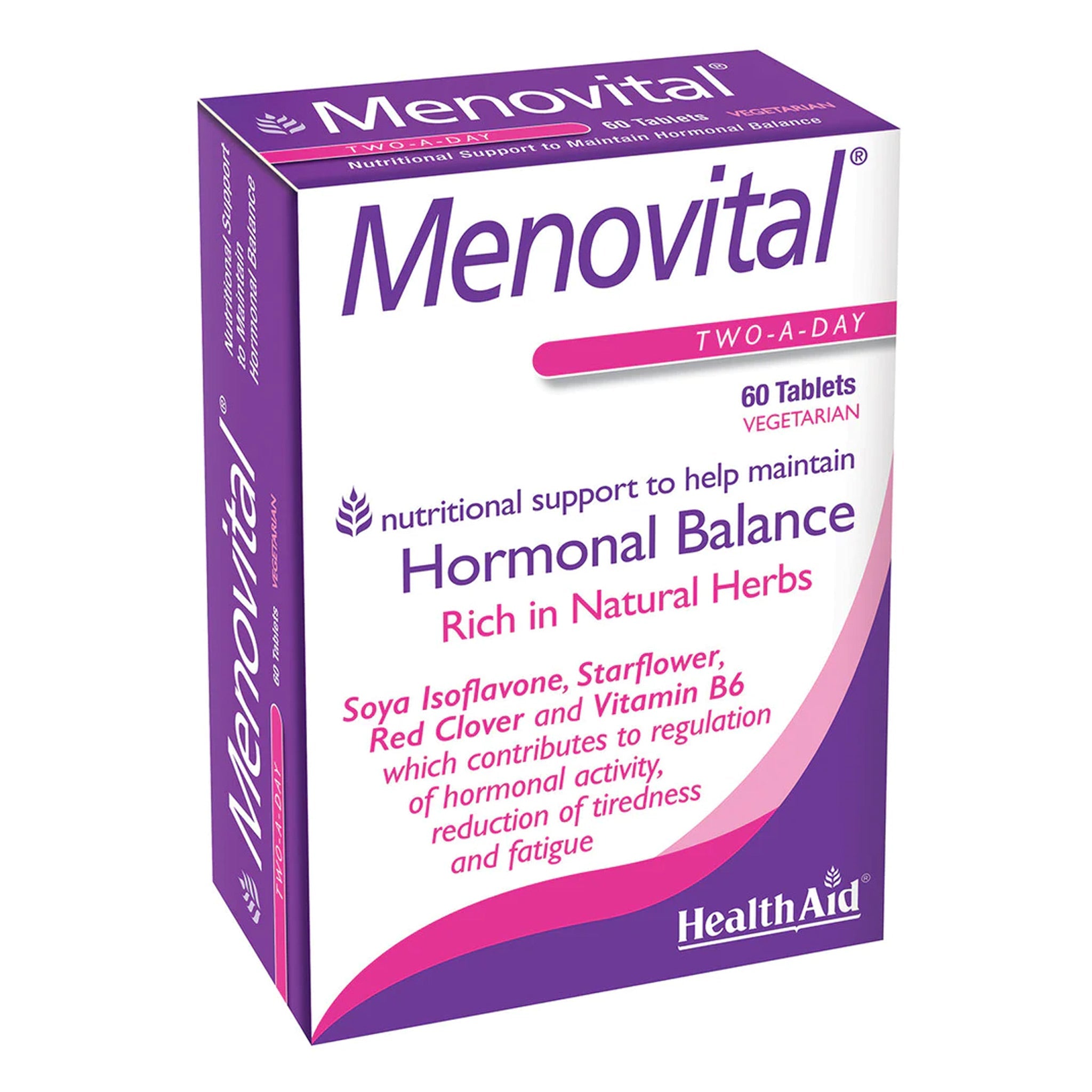 Health Aid Menovital Tablets Two A Day