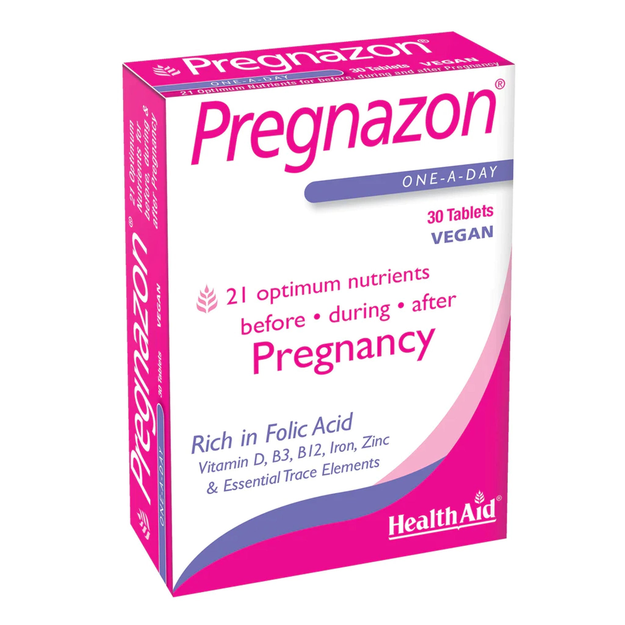 Health Aid Pregnazon Tab 1 A Day