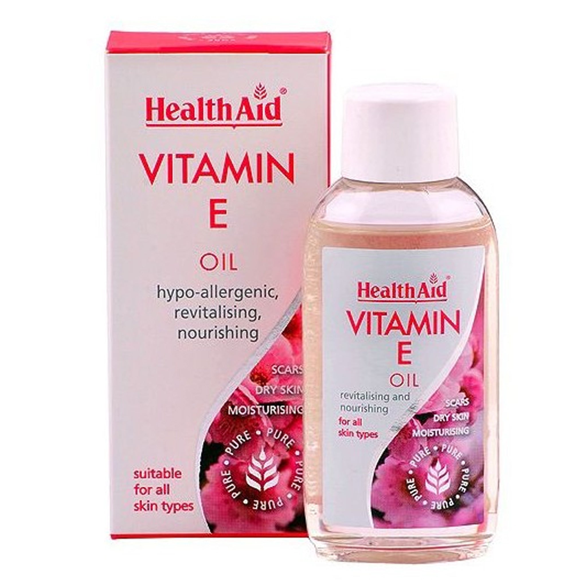 Health Aid Vitamin E Oil 100% Pure 50ml