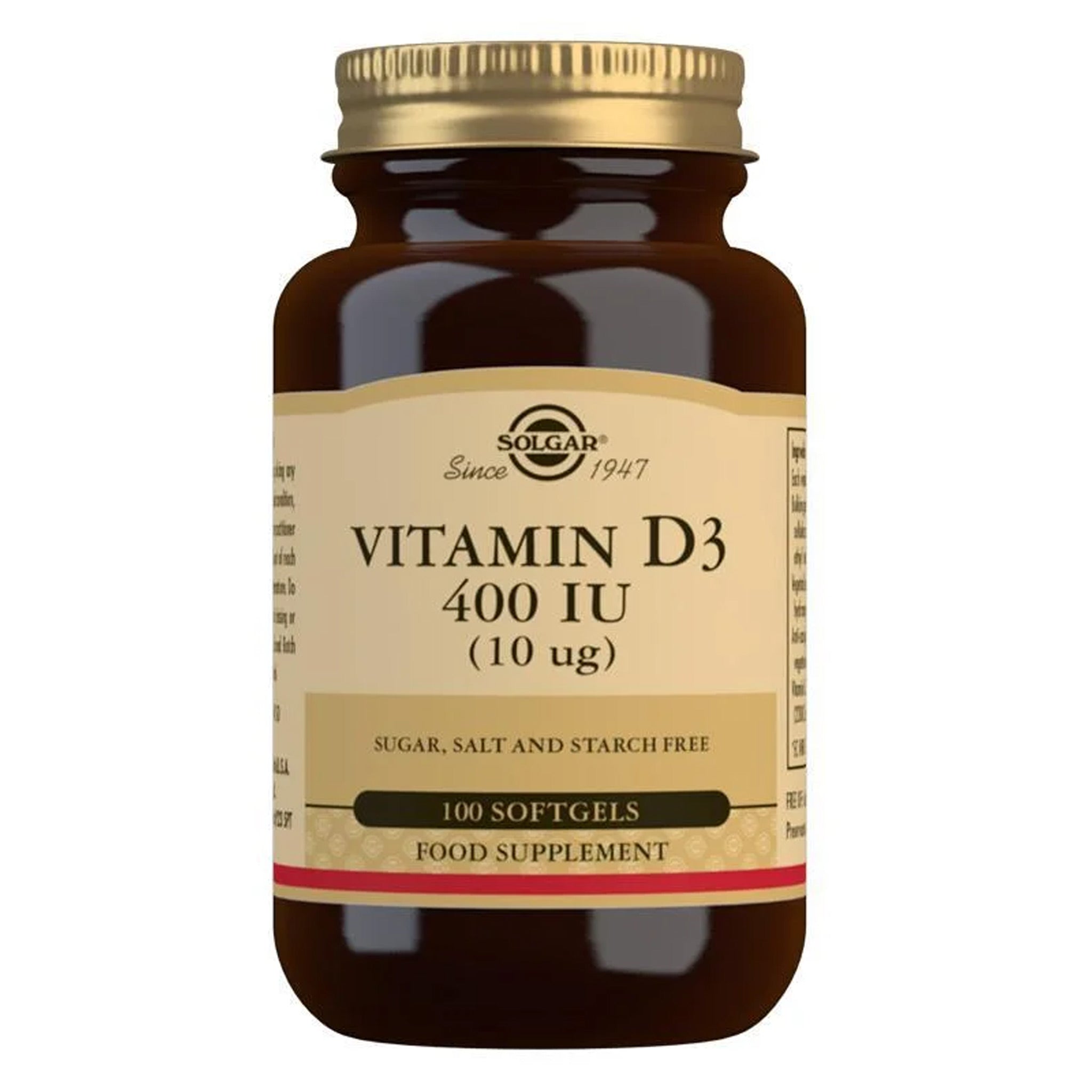 Solgar Vitamin D3 400 IU