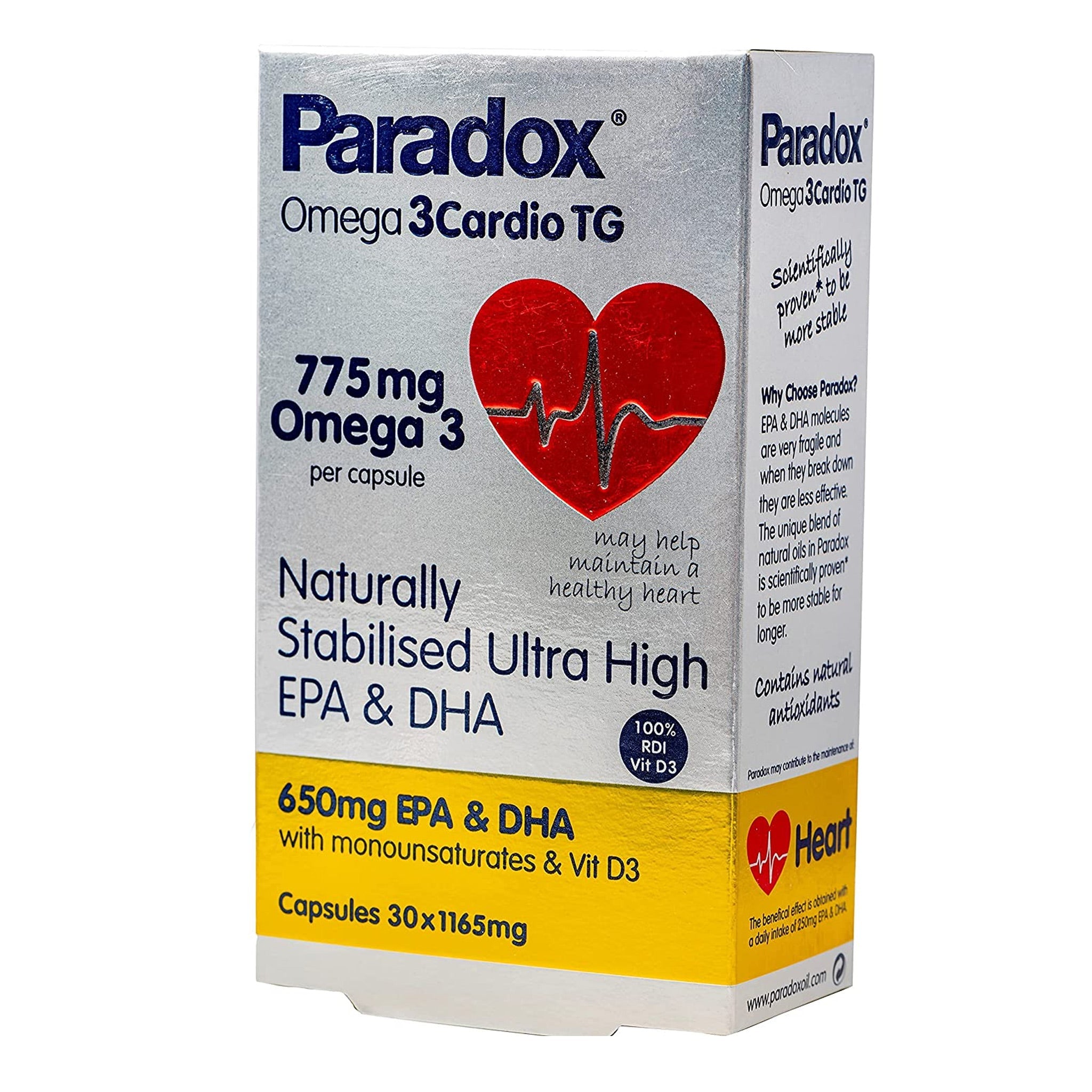 Paradox Omega Cardio 30 Cap