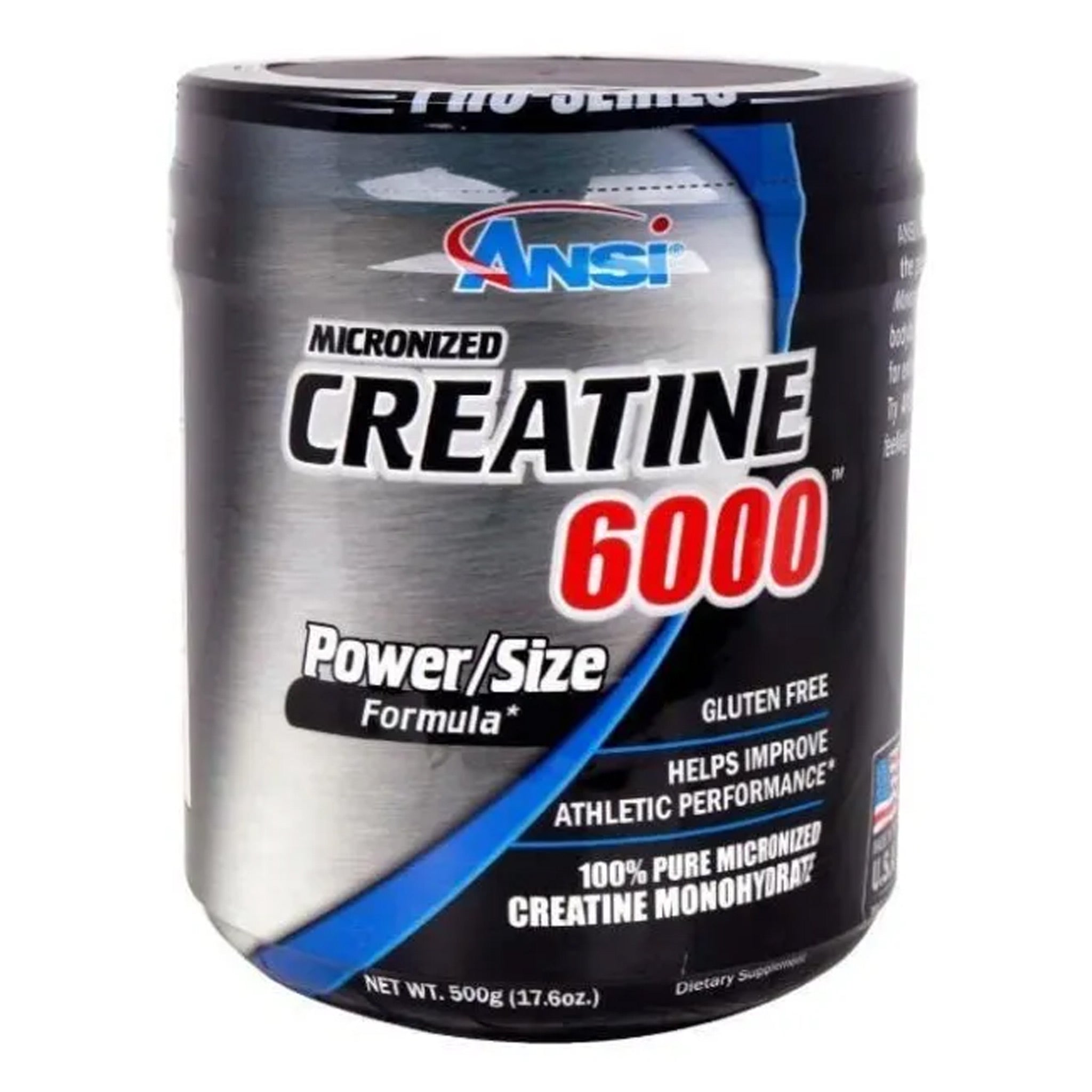 Ansi Micronized Creatine 6000 500g