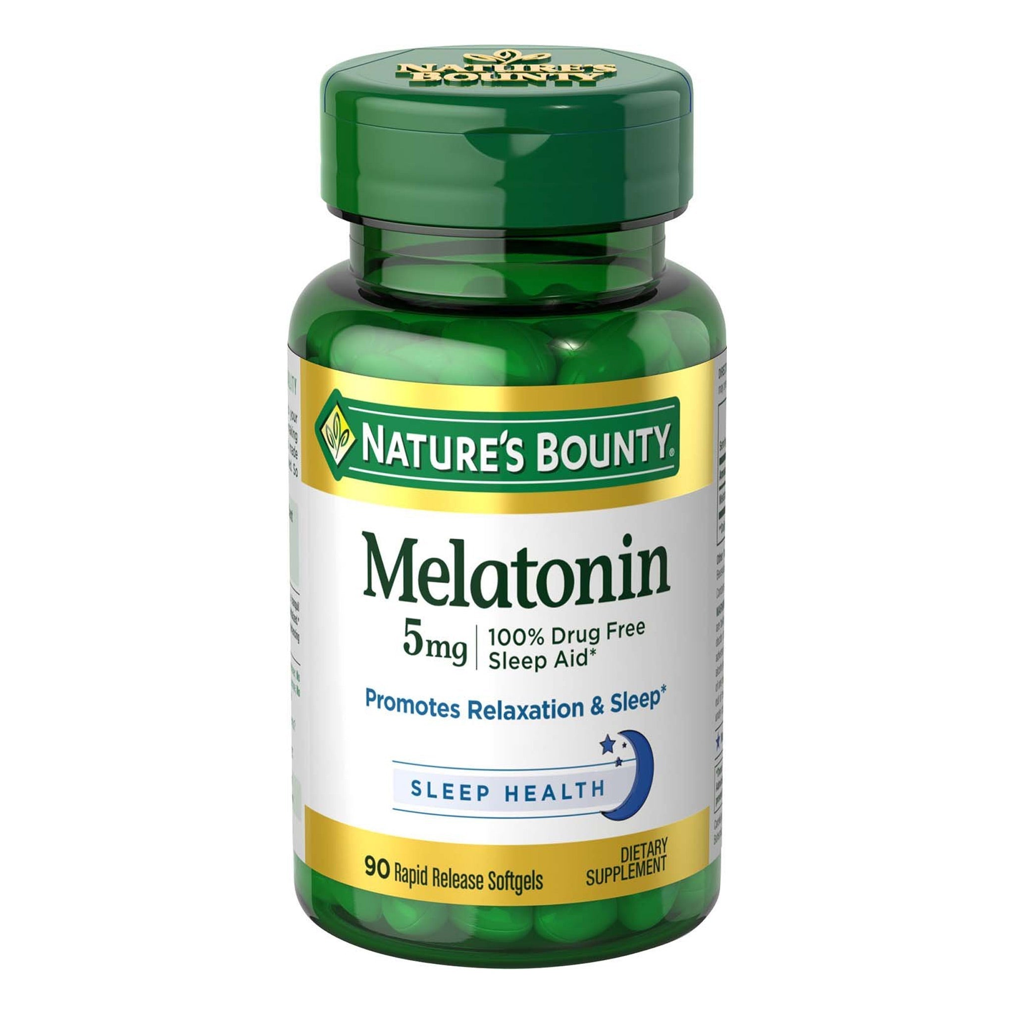 Natures Bounty Melatonin 5 mg Max Strength