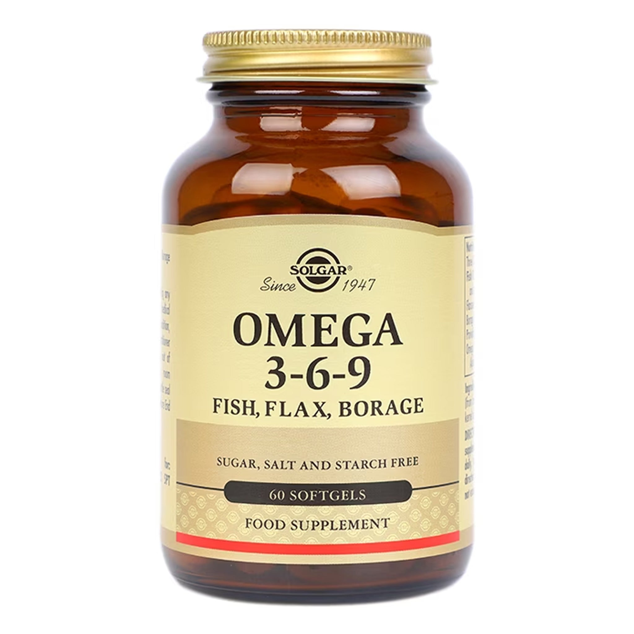 Solgar Efa 1300mg Omega 3 6 9 Fish Flax Borage