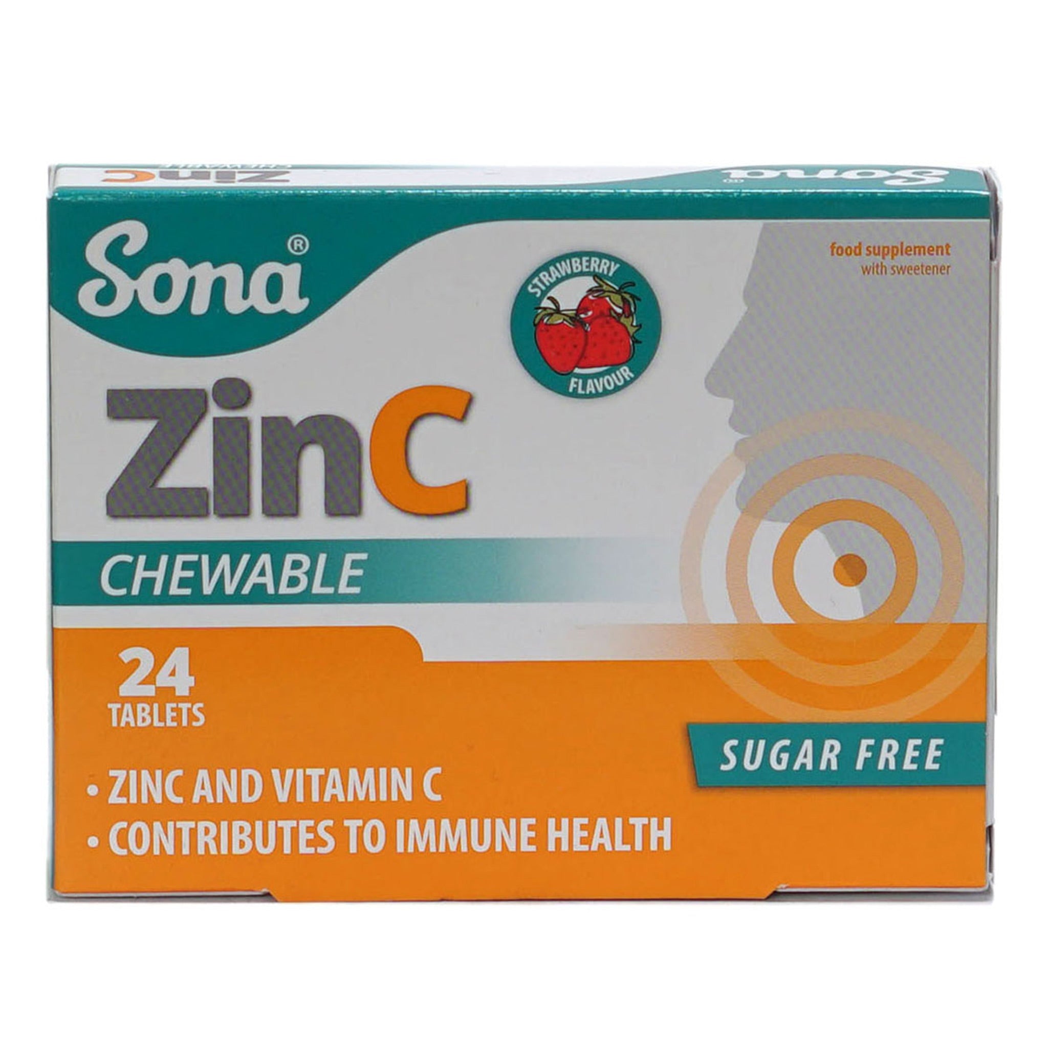 Sona Zinc Chewable 24 Tablets