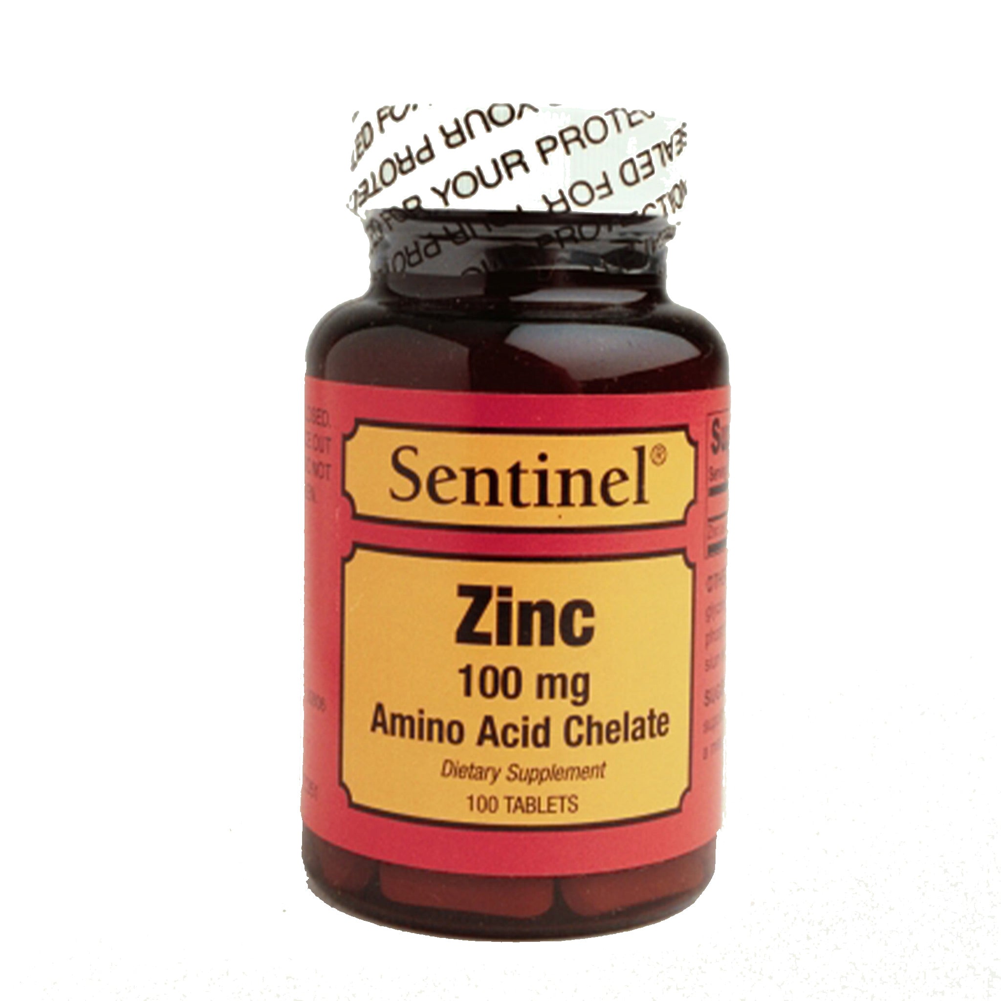 Sentinel Zinc 100Mg Tab 100'S