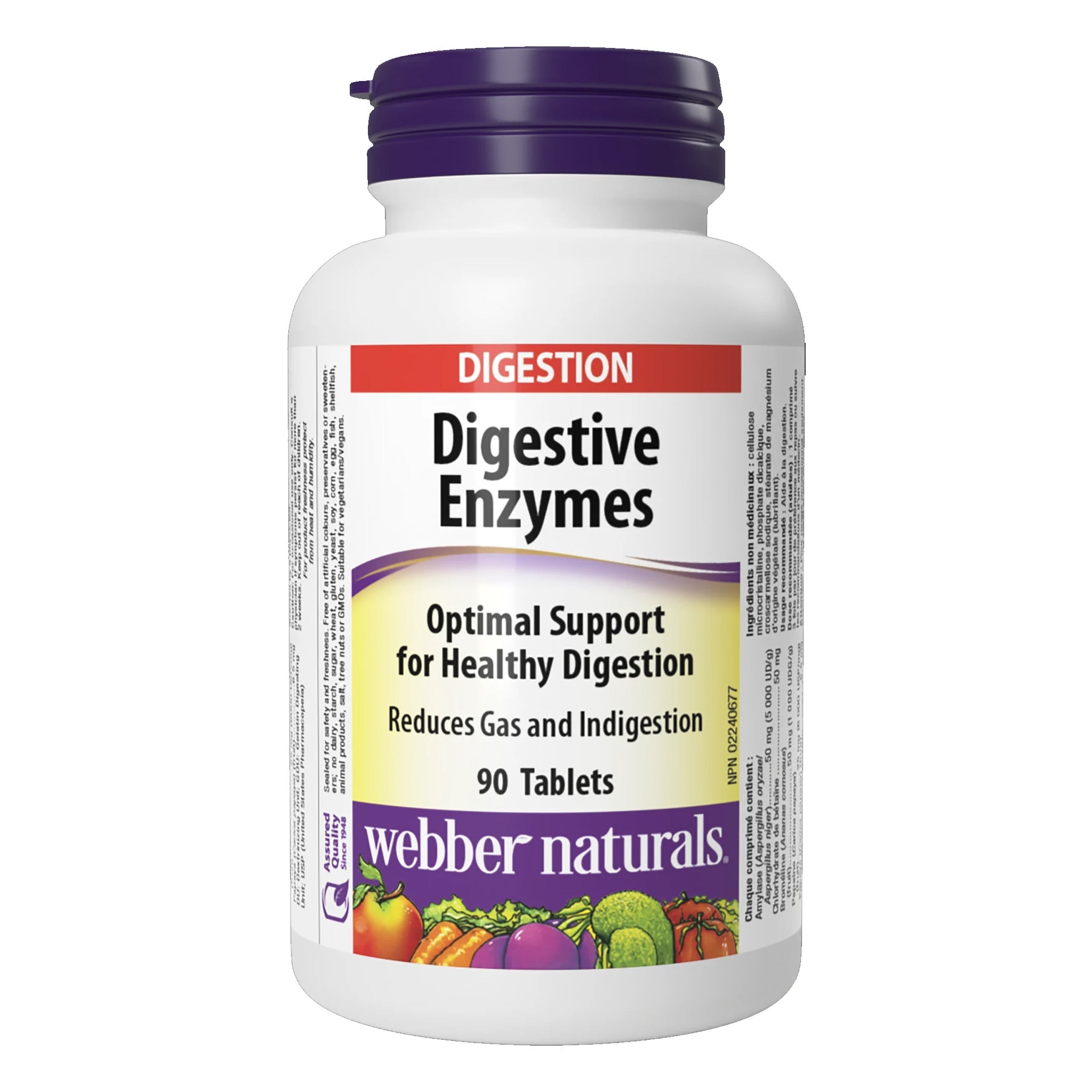 Webber Naturals Digestive Enzymes