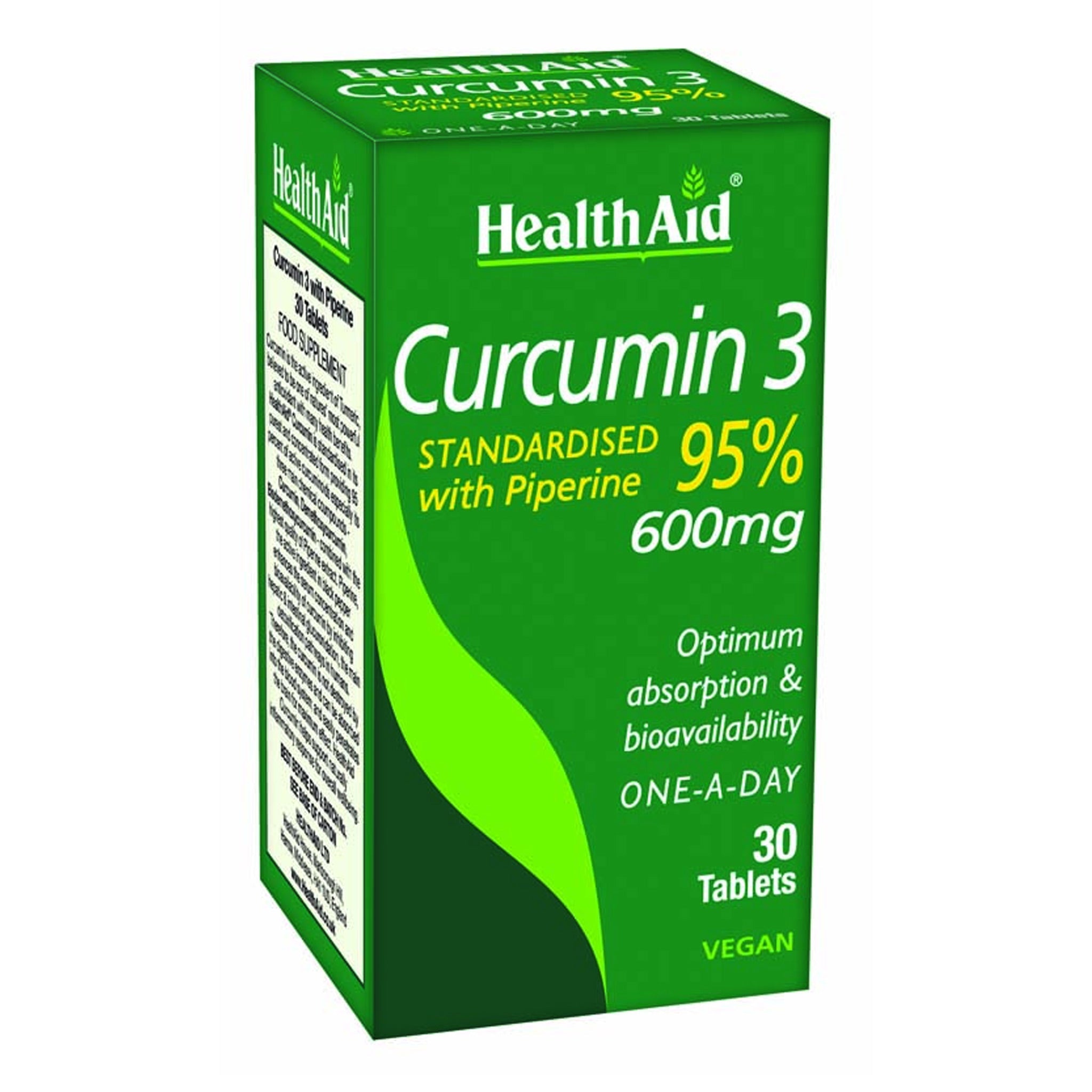 Health Aid Curcumin 3 600 mg