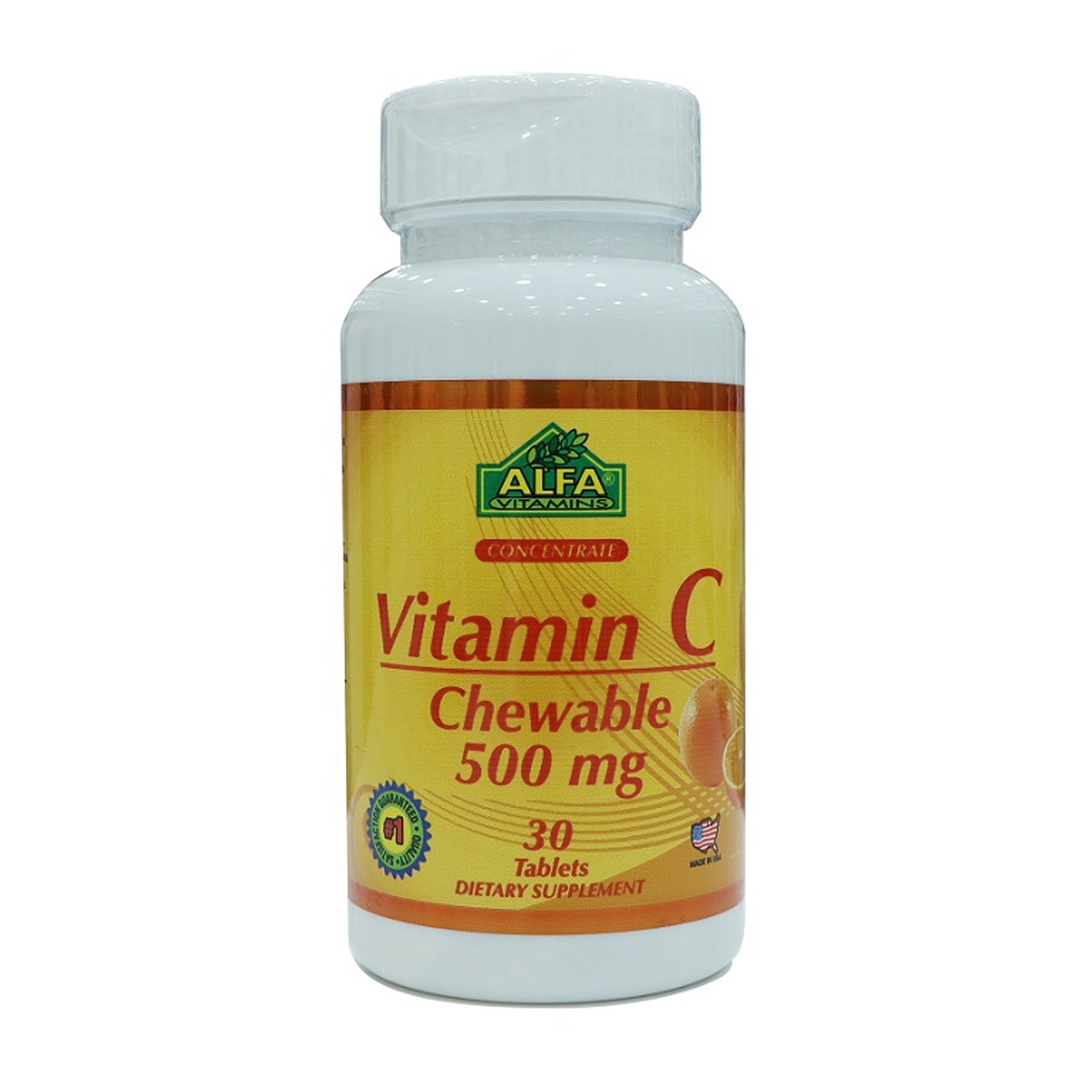 Alfa Vitamin C Chewable 500Mg