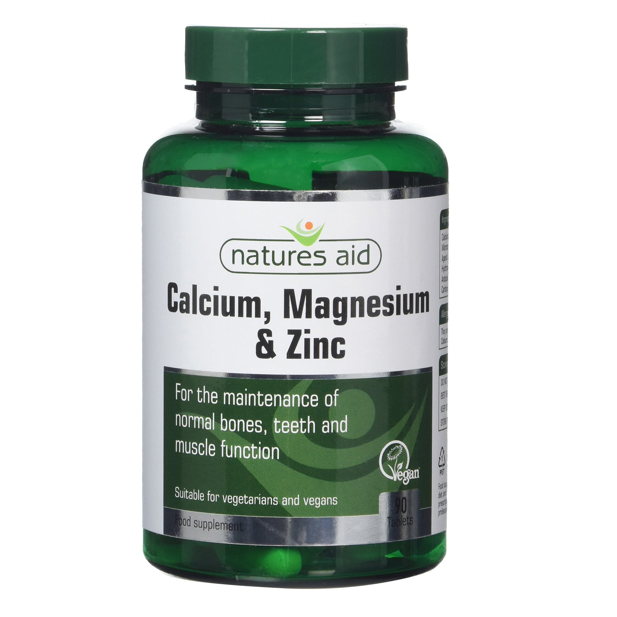 Natures Aid Calcium, Magnesium & Zinc