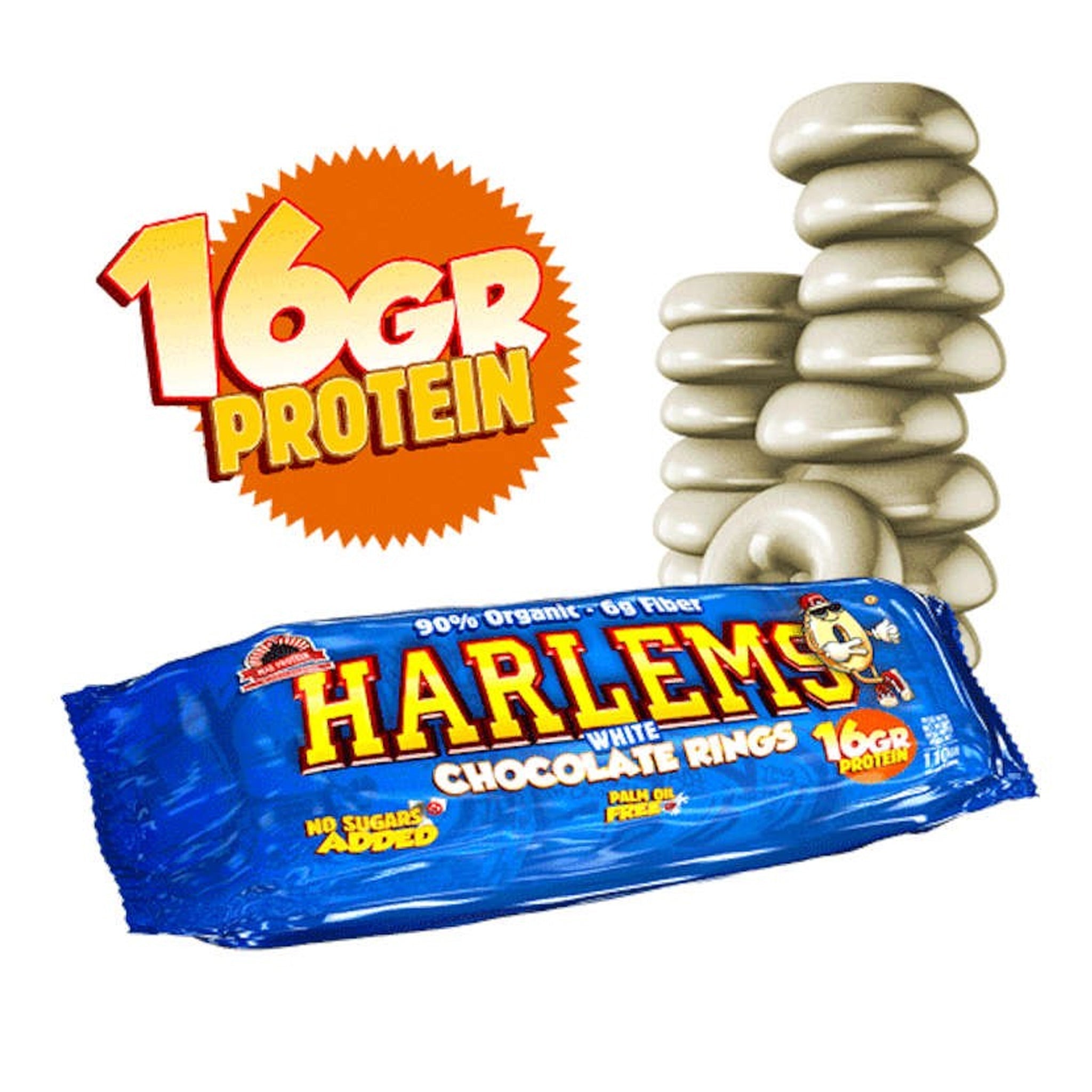 Universal Harlems White Chocolate Rings 110Gm