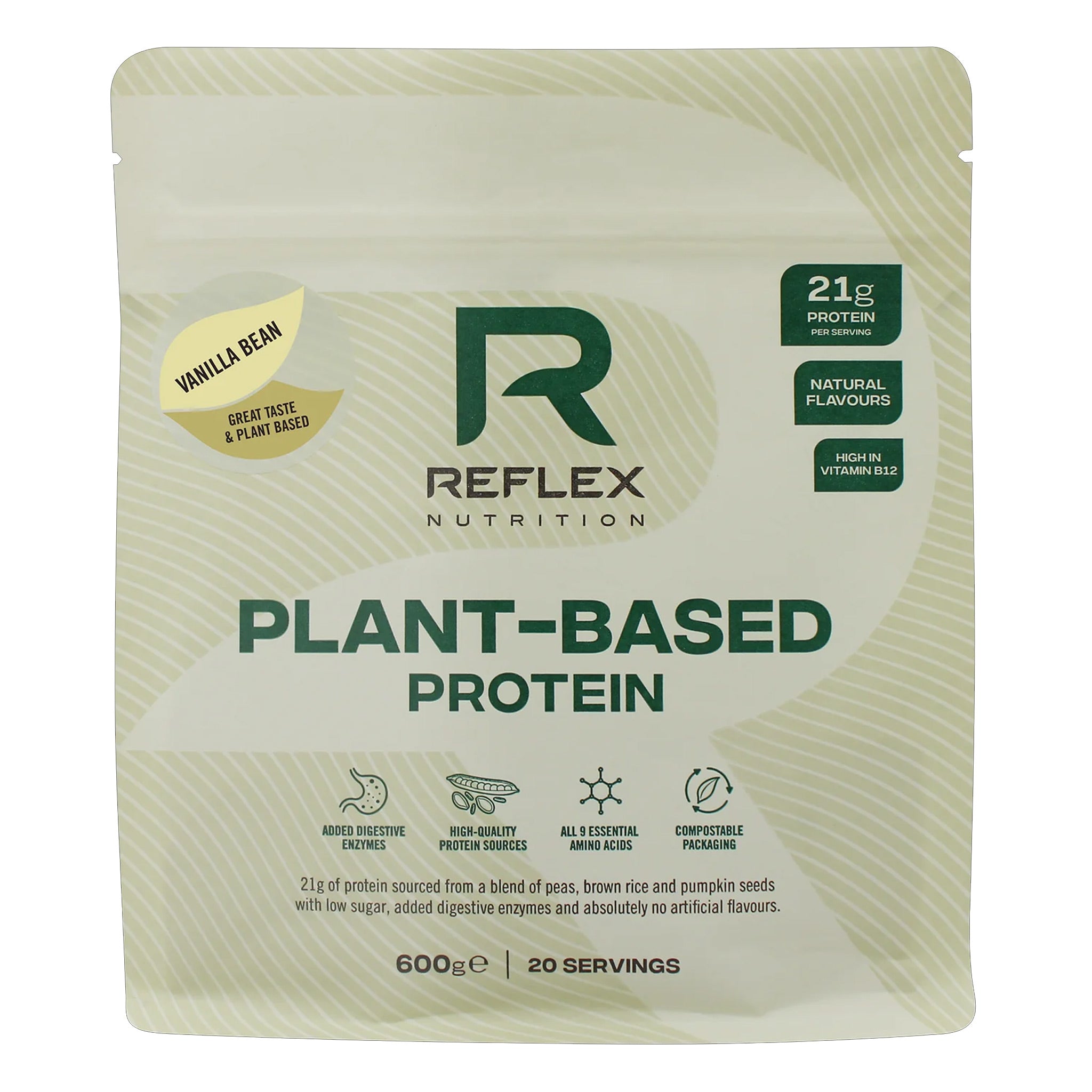 Reflex Plant Based Protein 600 Gm