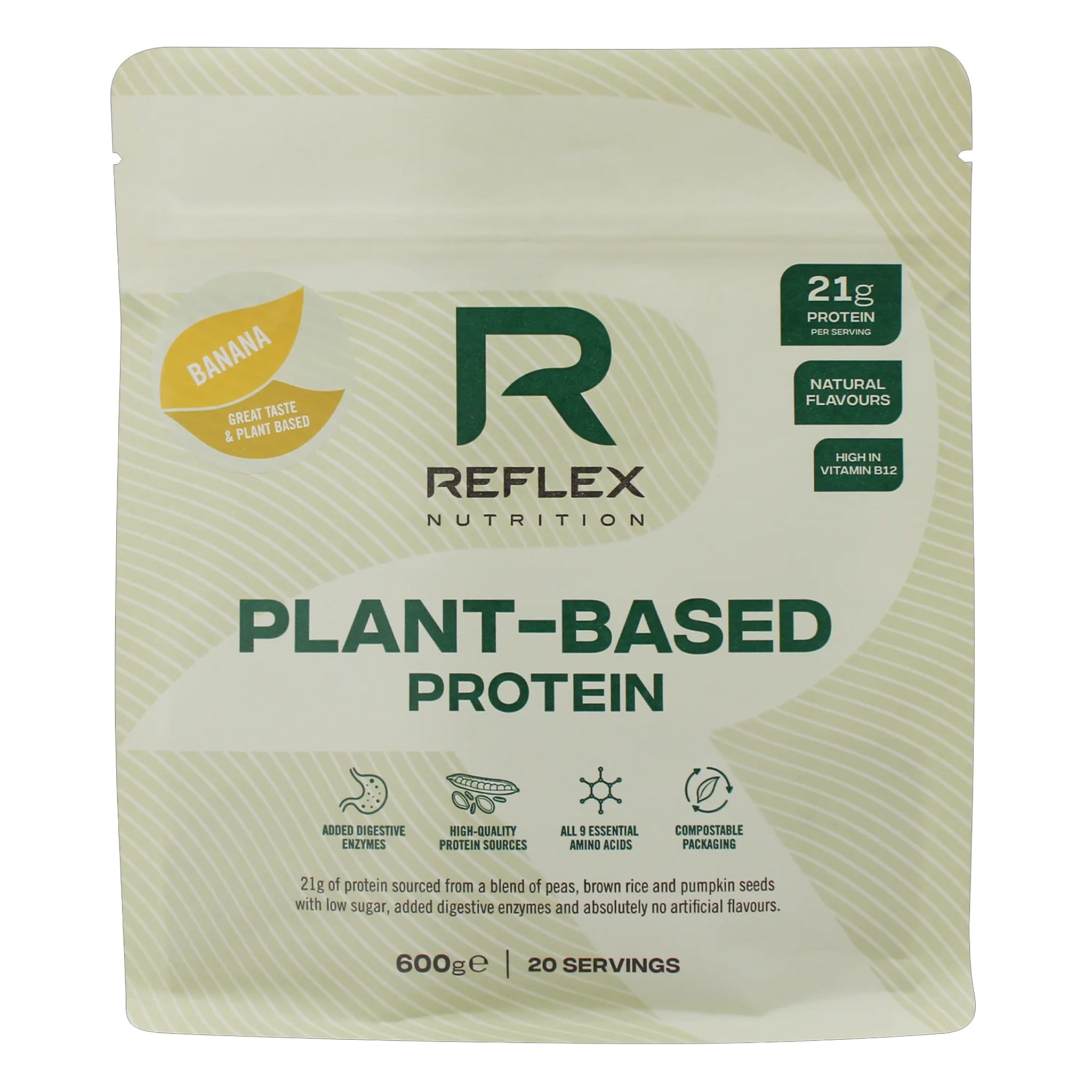 Reflex Plant Based Protein 600 Gm