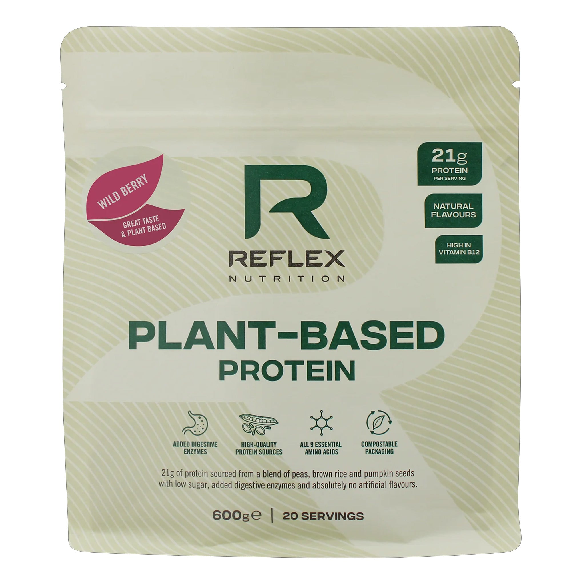 Reflex Plant Based Protein 600 Gm