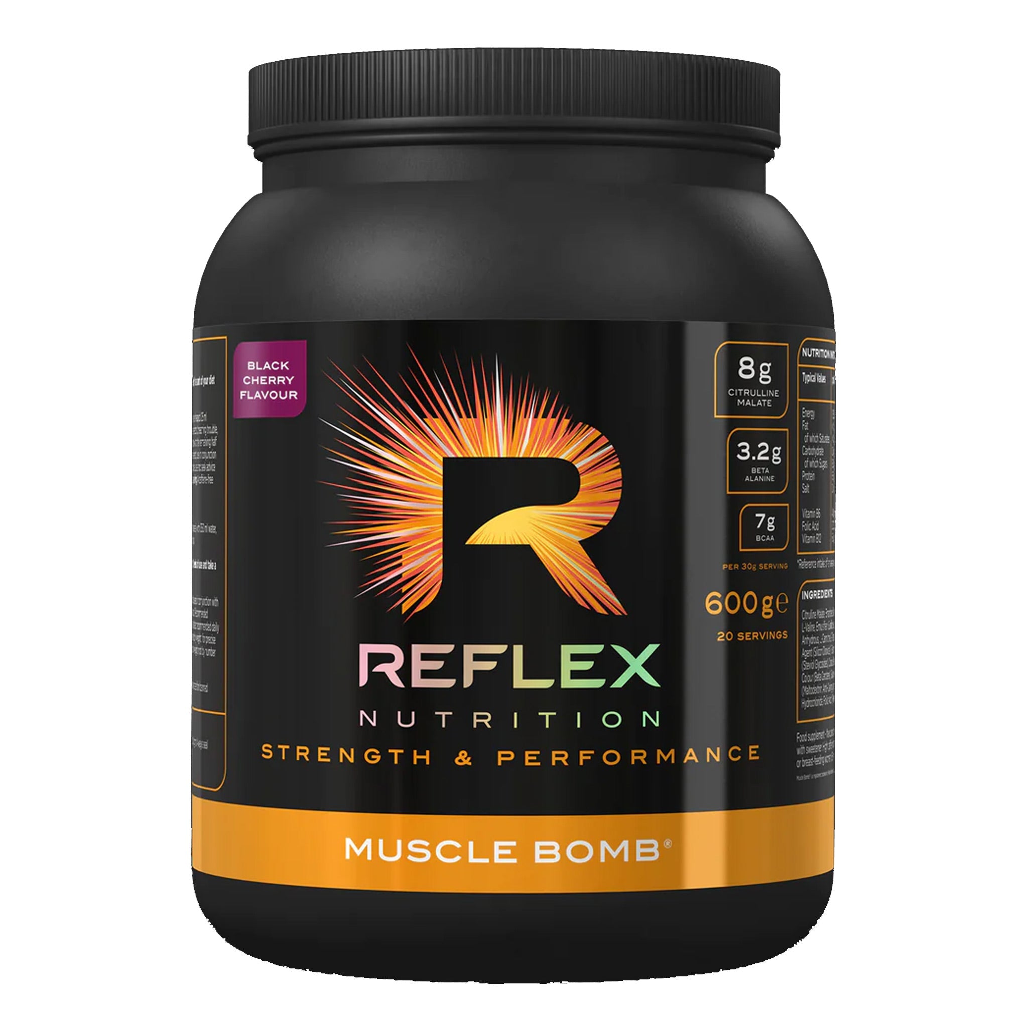 Reflex Nutrition Muscle Bomb With Caffeine 600 Gm