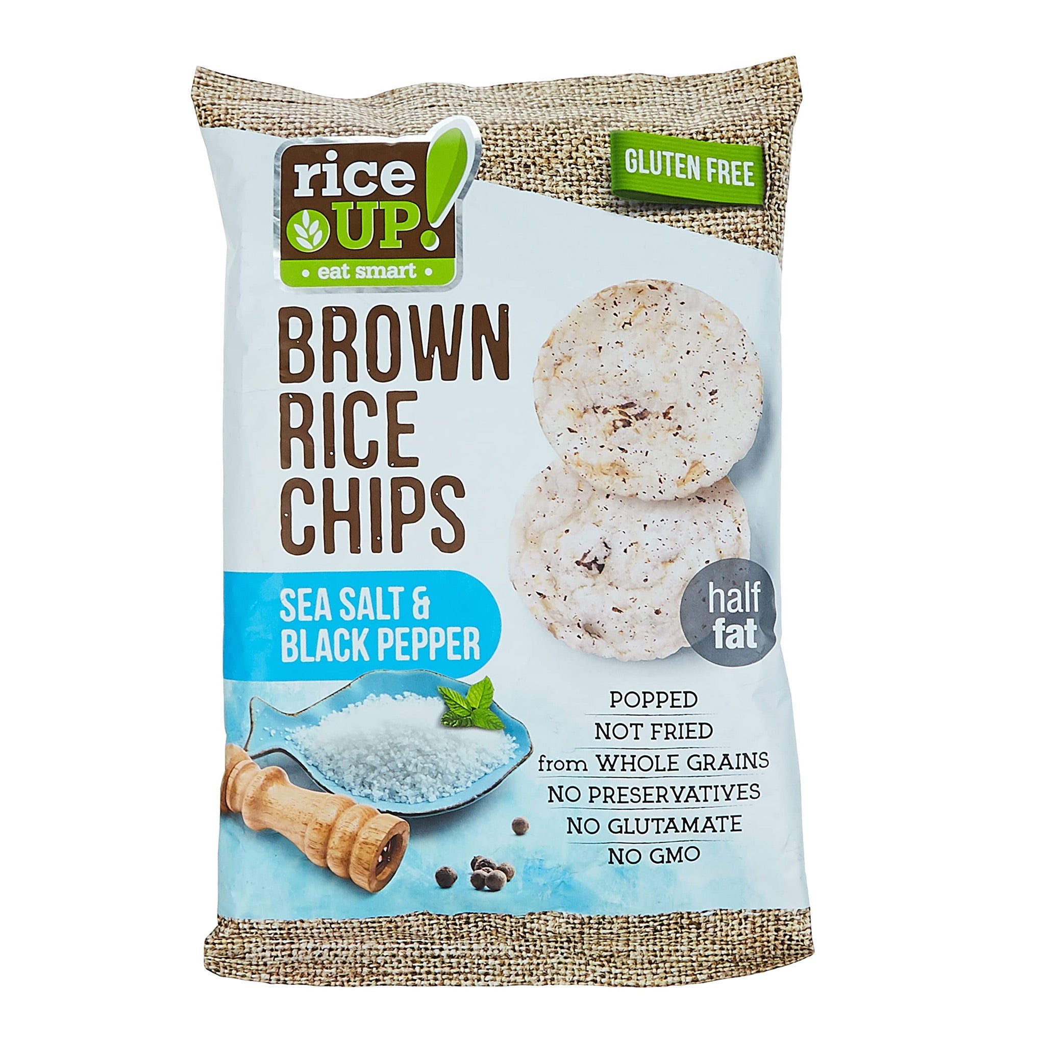 Rice Up Whole Grain 60Gm Rice Chips