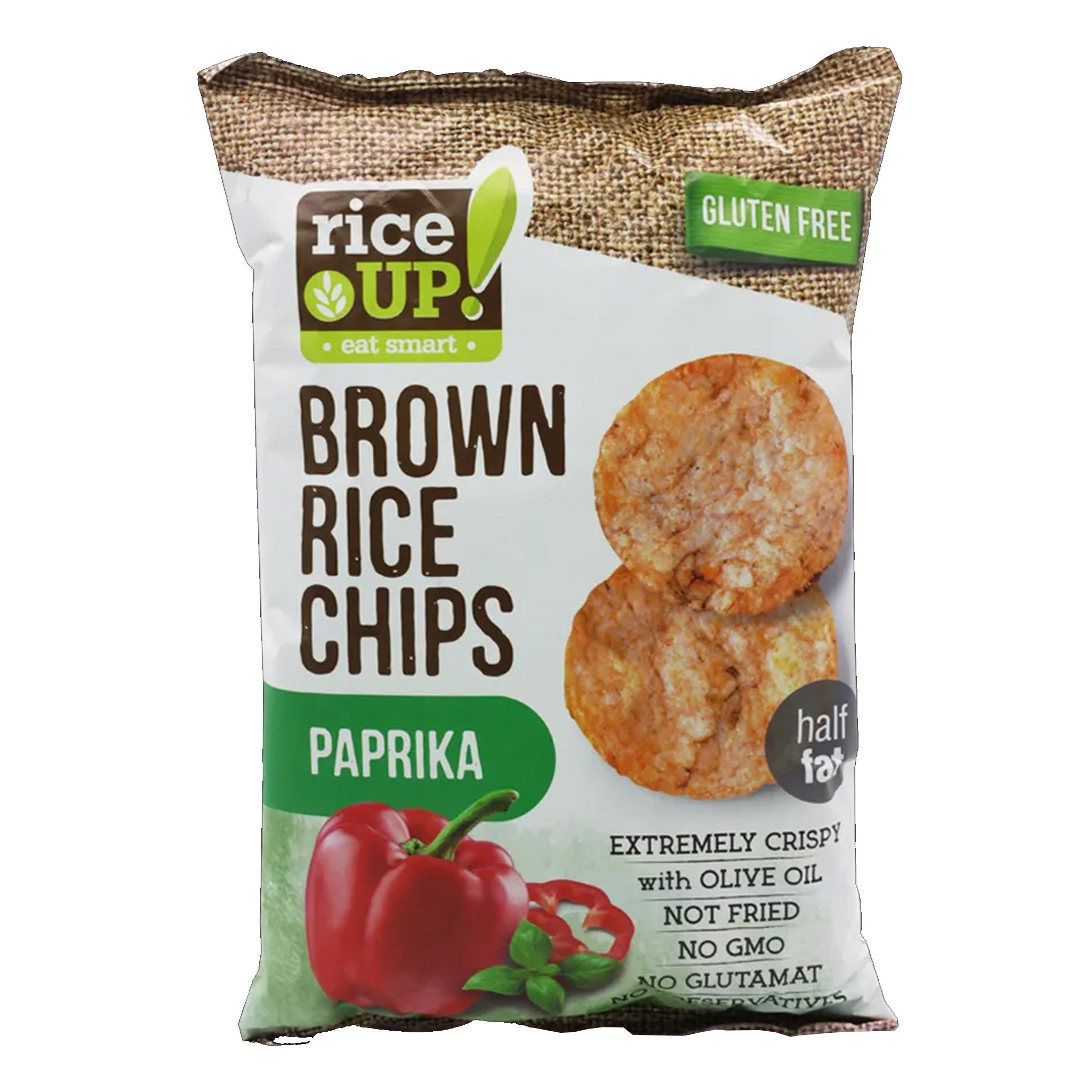 Rice Up Whole Grain 60Gm Rice Chips