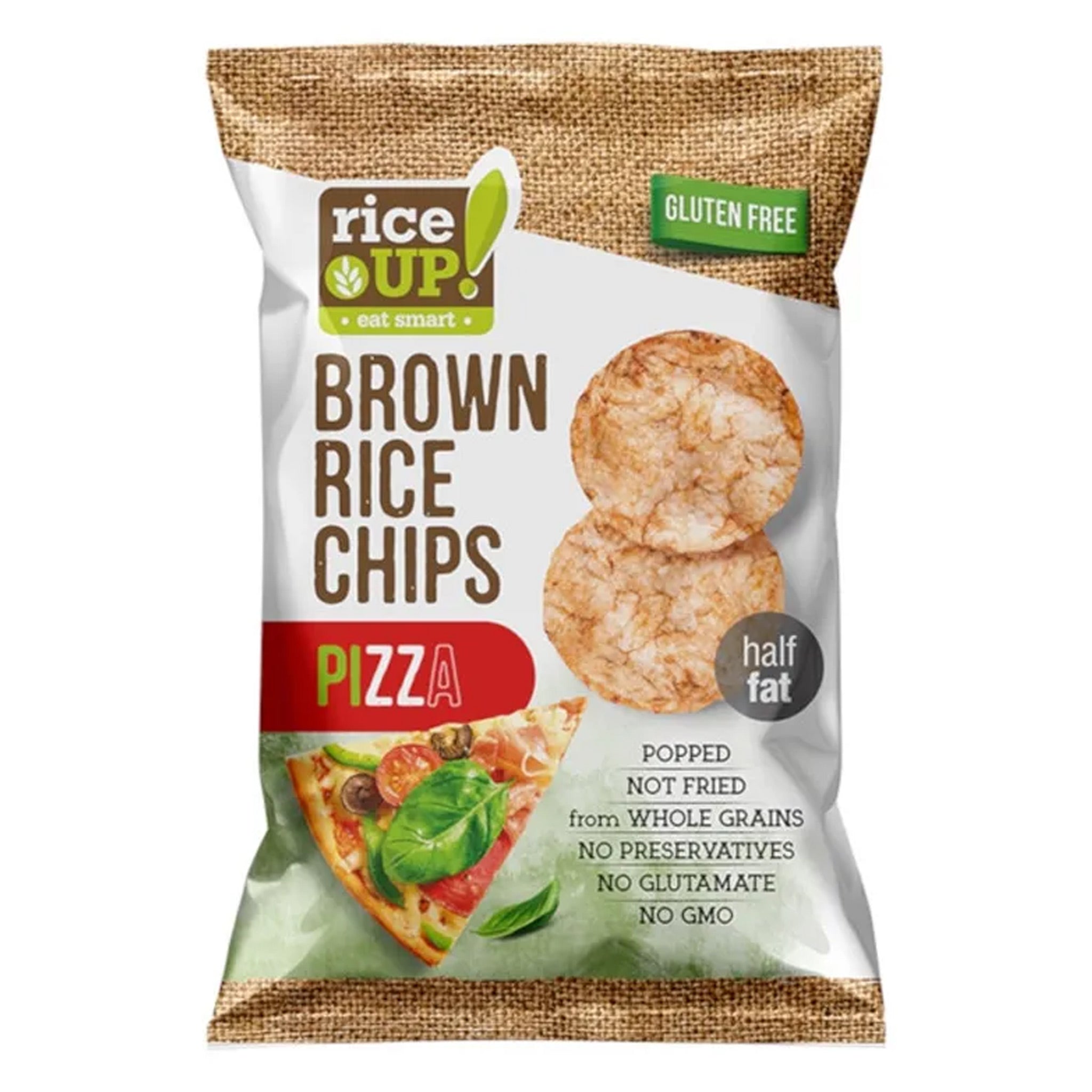 Rice Up Whole Grain 60Gm Rice Chips