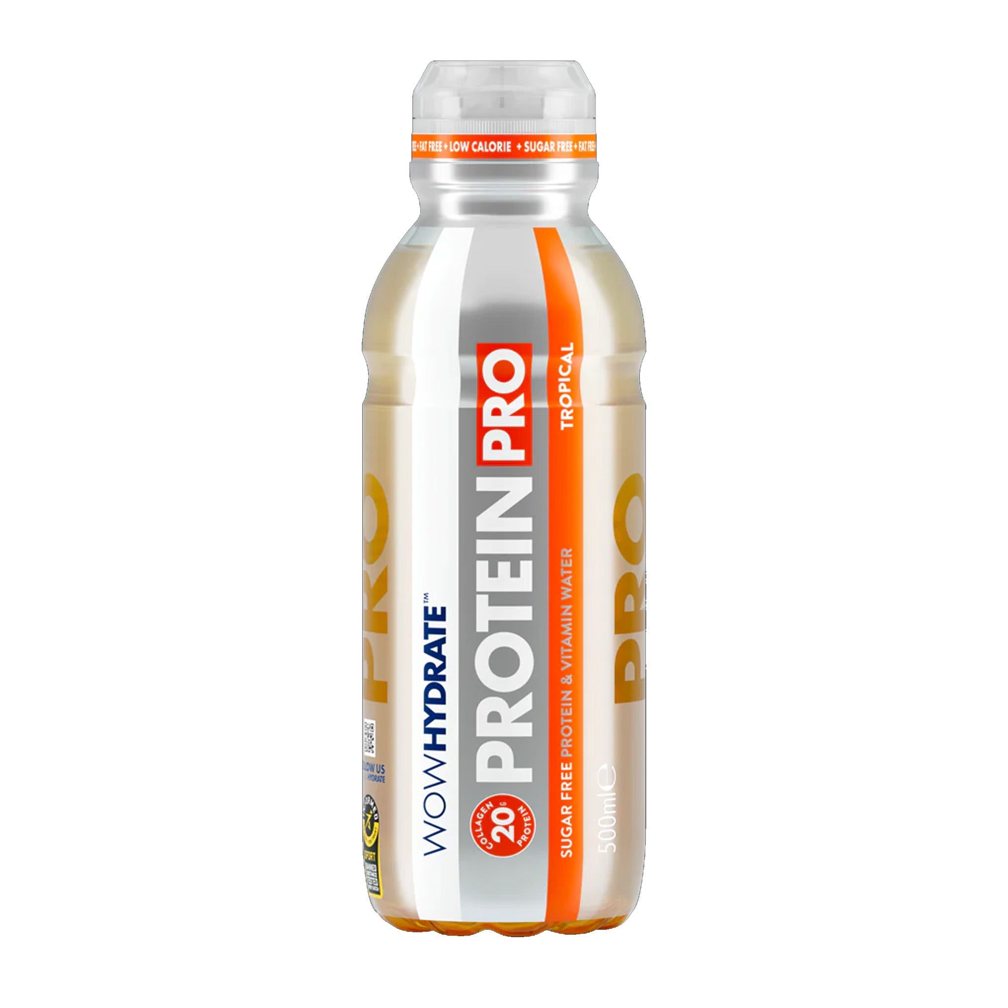 Wow Hydrate Electrolyte Water Protein Pro 500Ml