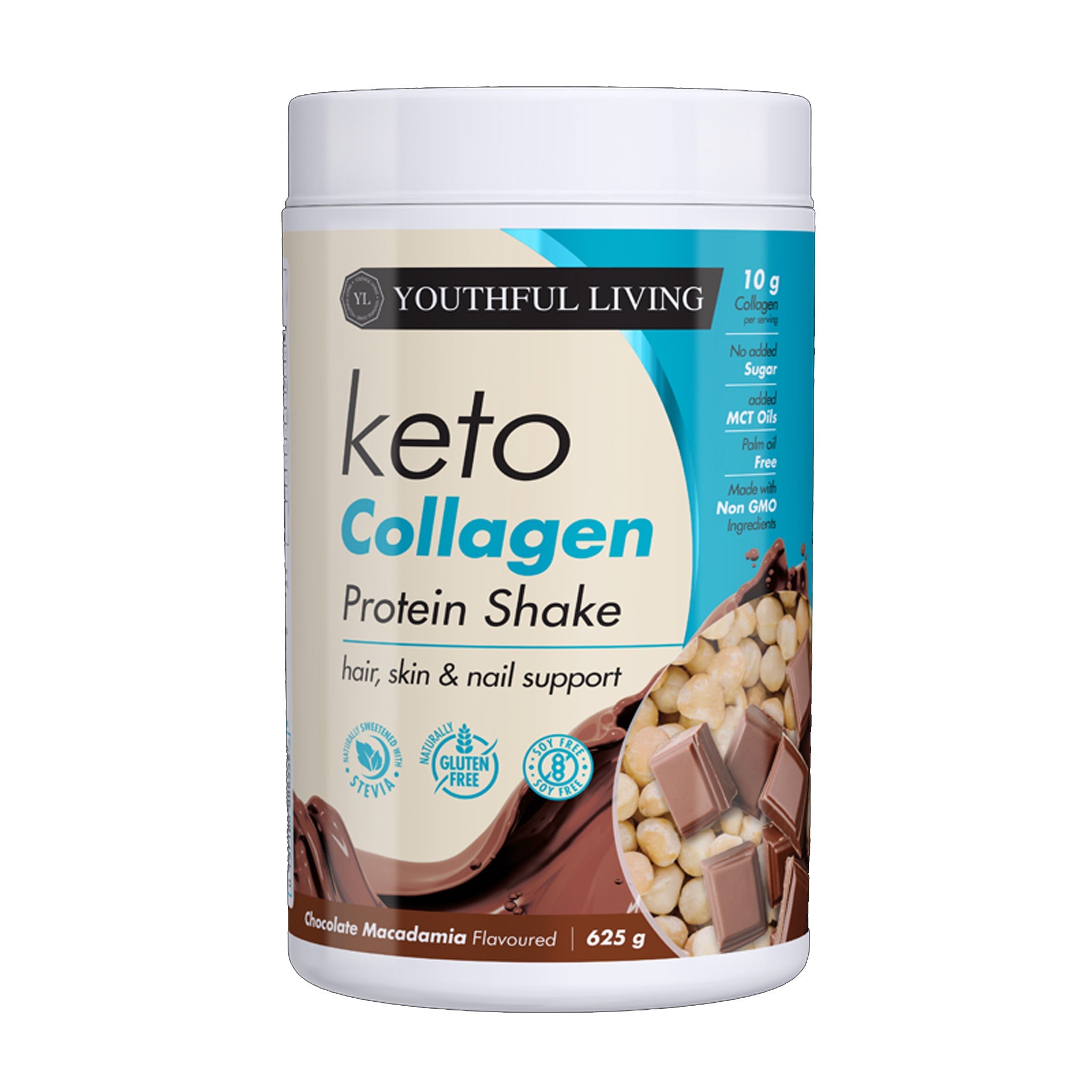 Youthful Living Keto Collagen Shake 625Gm