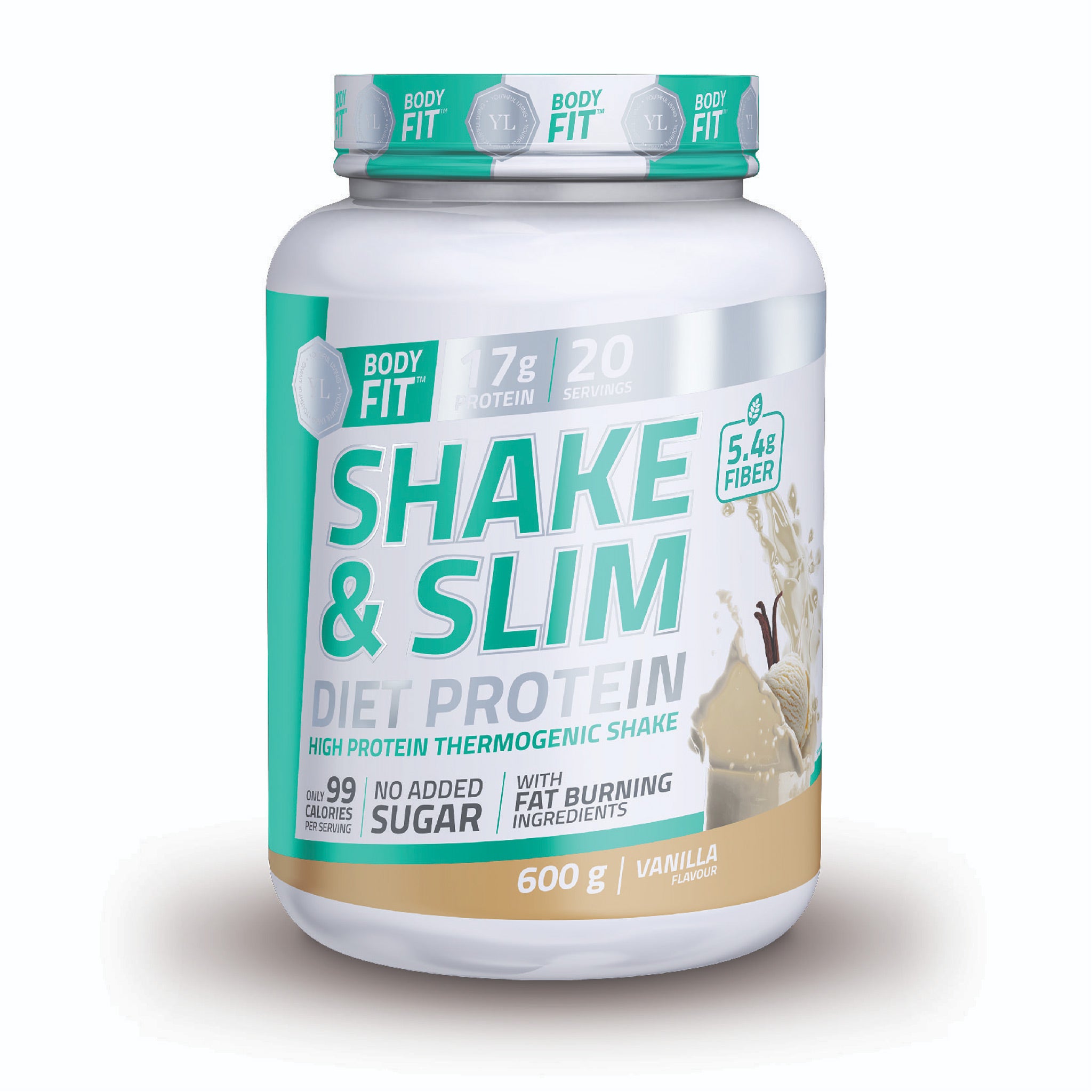 Youthful Living Shake & Slim Diet Protein 600Gm