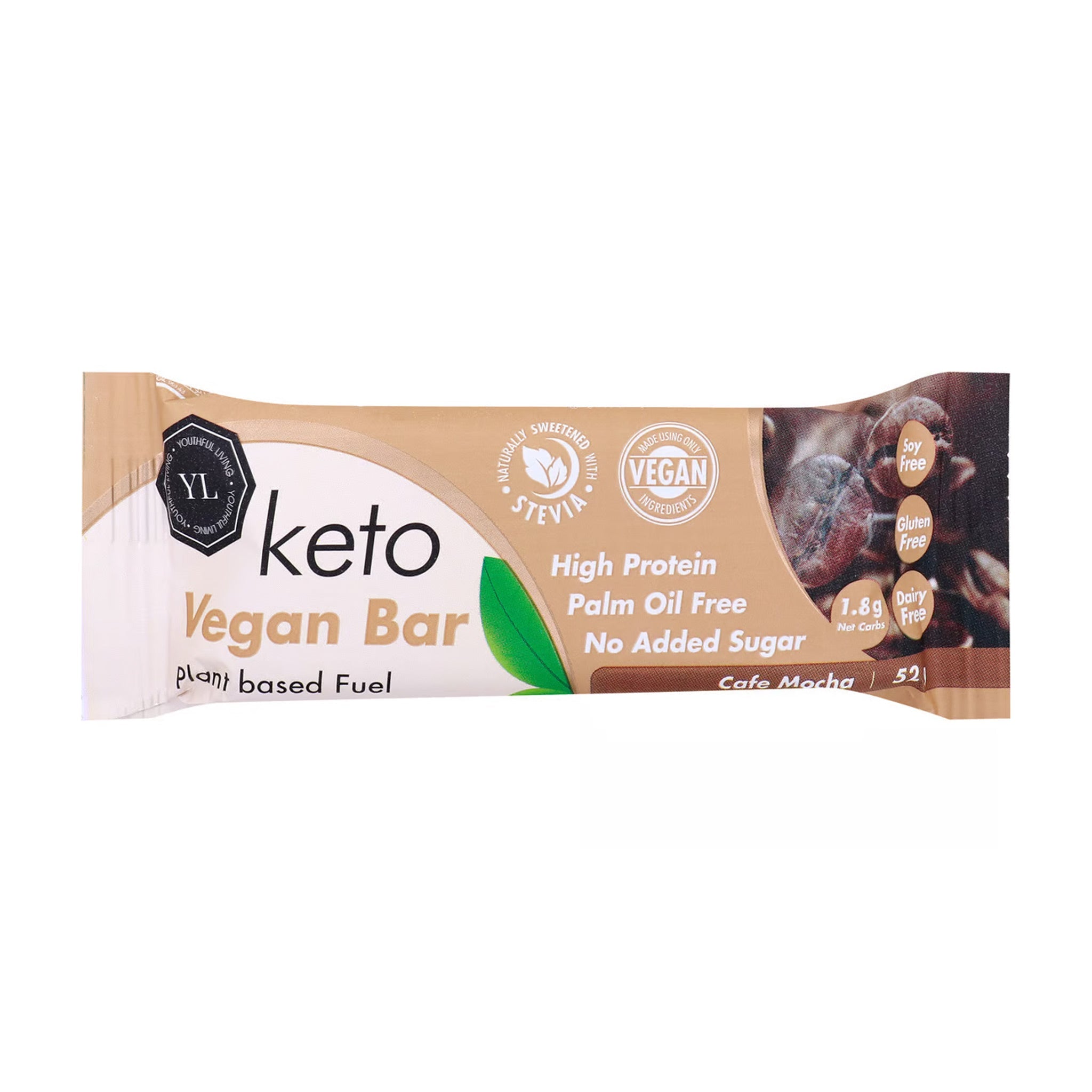 Youthful Living Keto Vegan Bar 52Gm