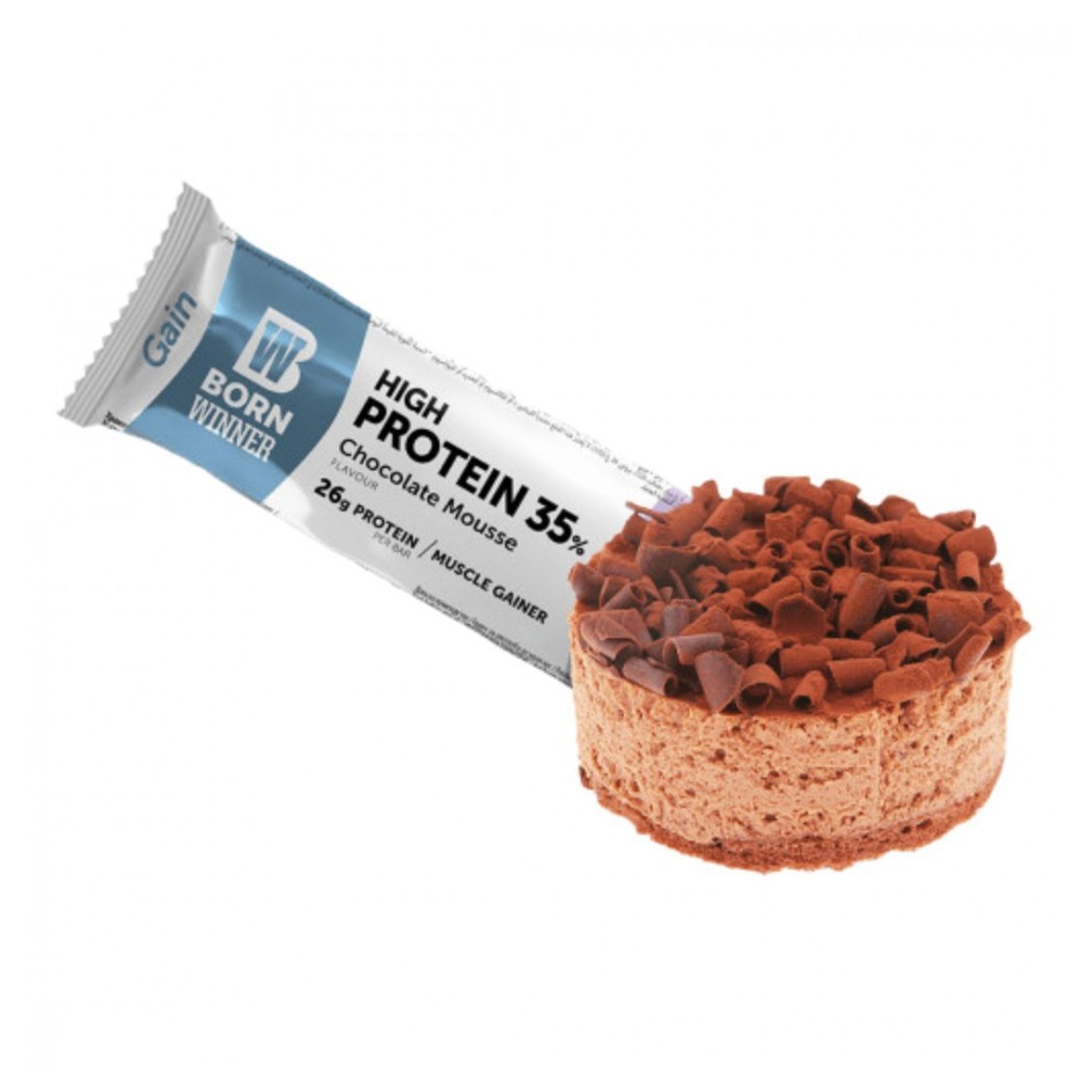 Born Winner Gain High Protein Bar 75 gm