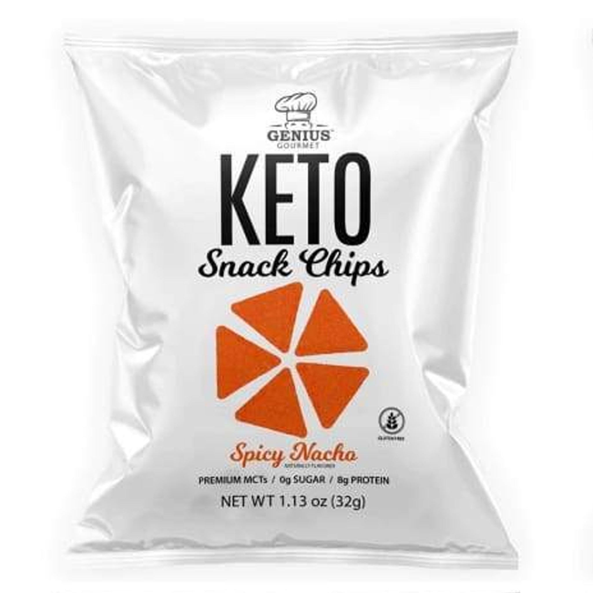 Genius Gourmet Keto Snack Chips 32Gm