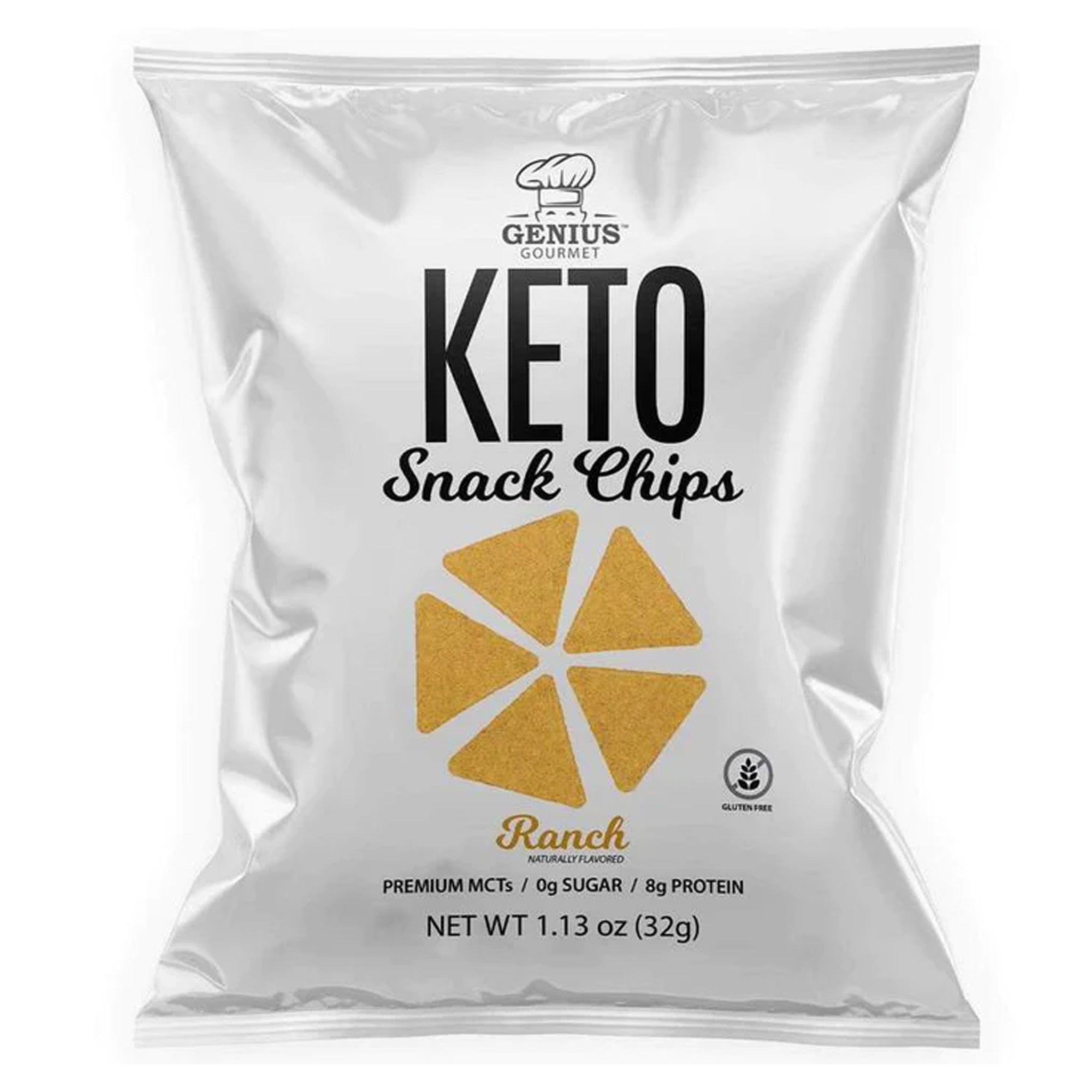 Genius Gourmet Keto Snack Chips 32Gm