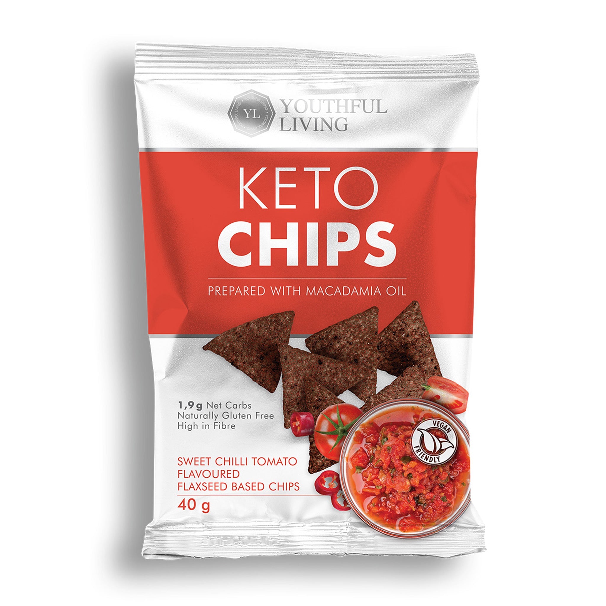 Youthful Living Keto Chips 40Gm