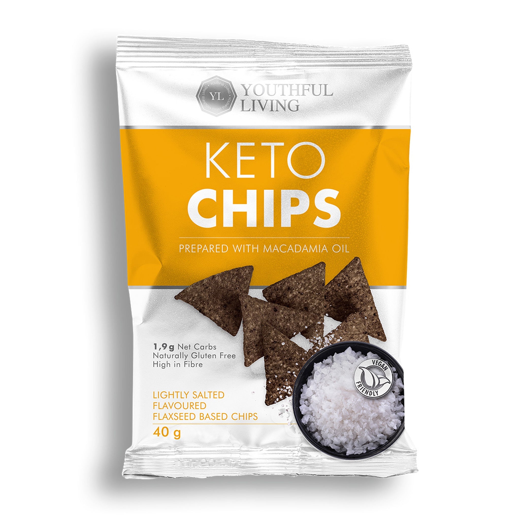 Youthful Living Keto Chips 40Gm