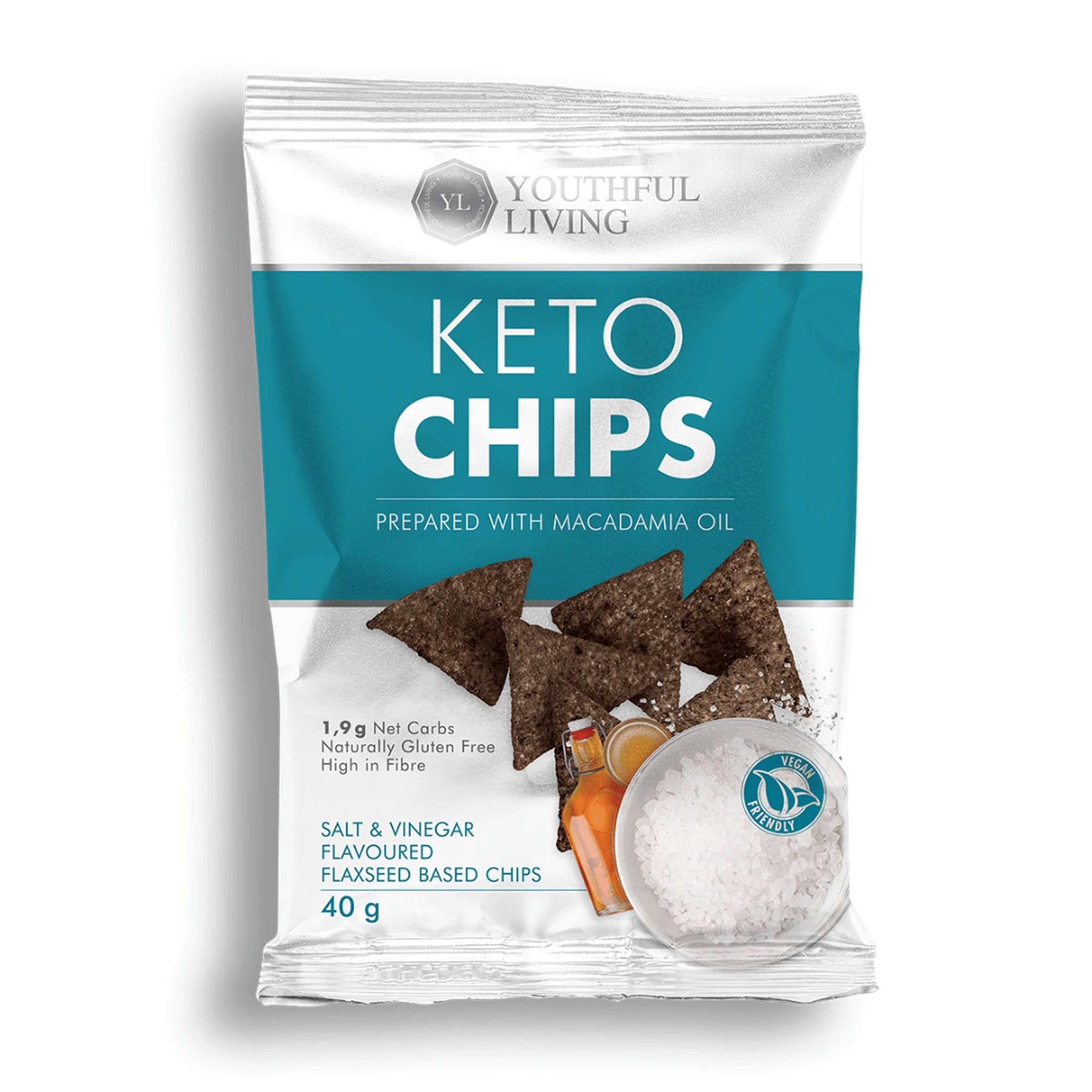 Youthful Living Keto Chips 40Gm