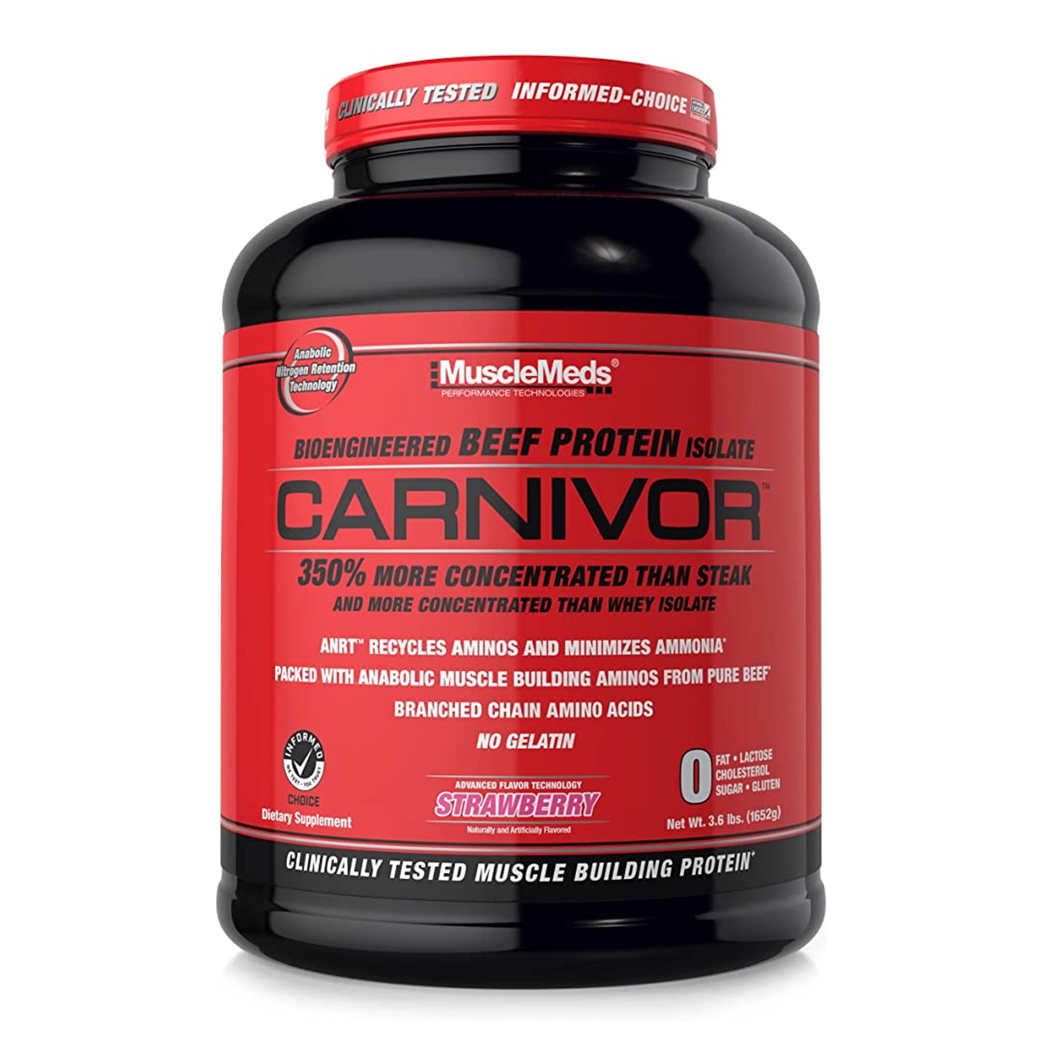 Musclemeds Carnivor Beef Protein 3.9Lbs